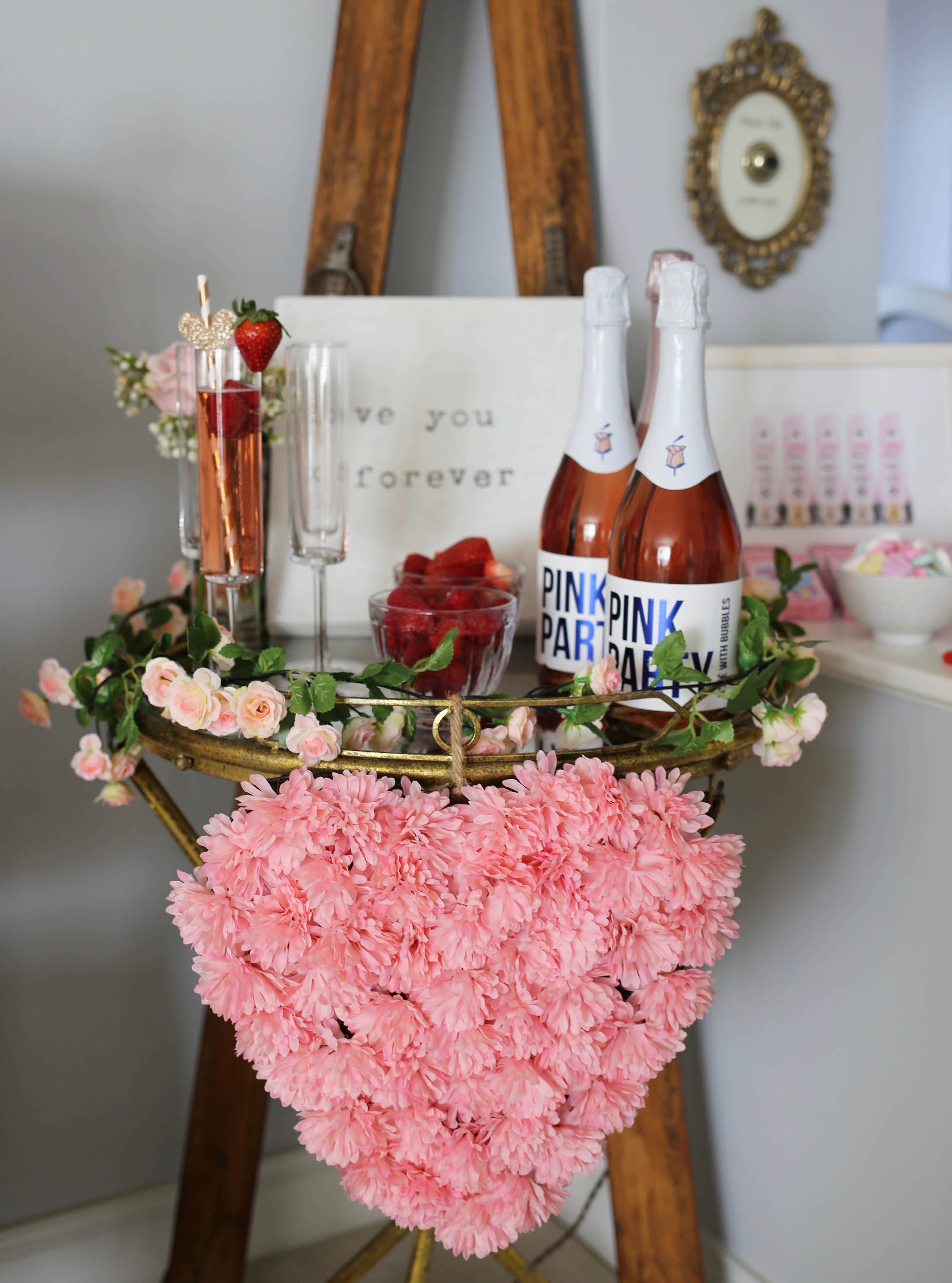pink bubbly bar