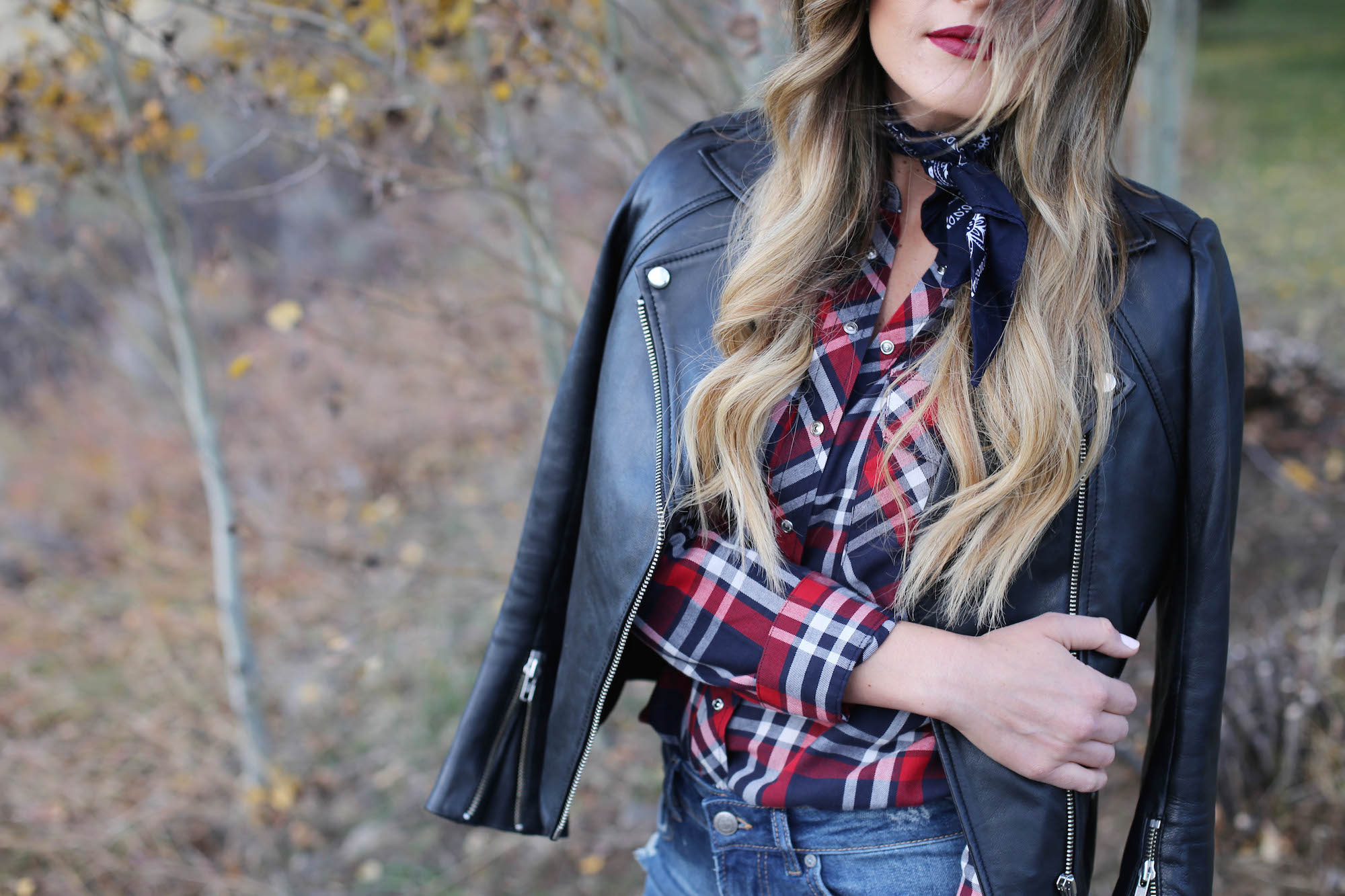 fall plaid idaho styled by kasey 