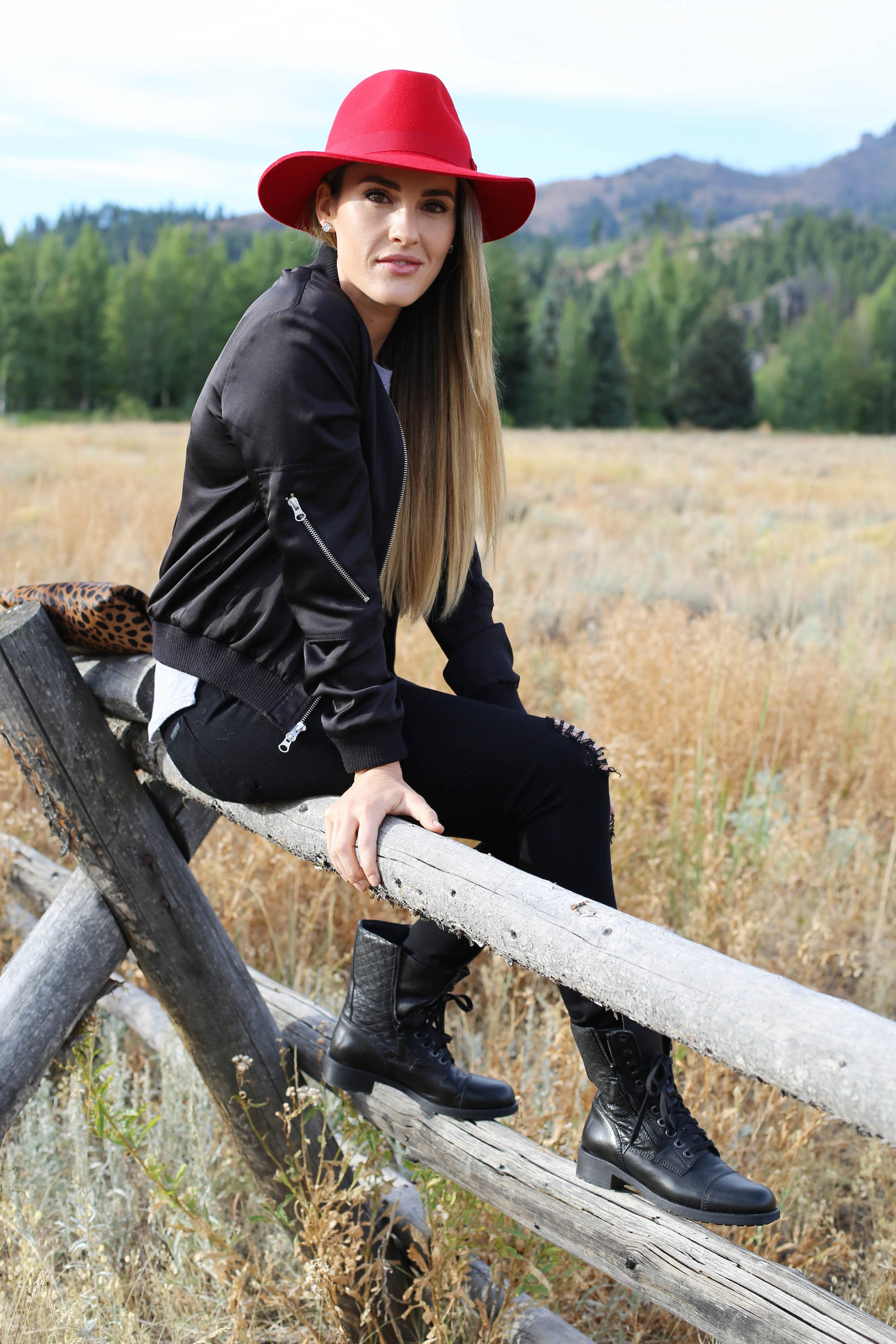 posted up cow girl styled by kasey