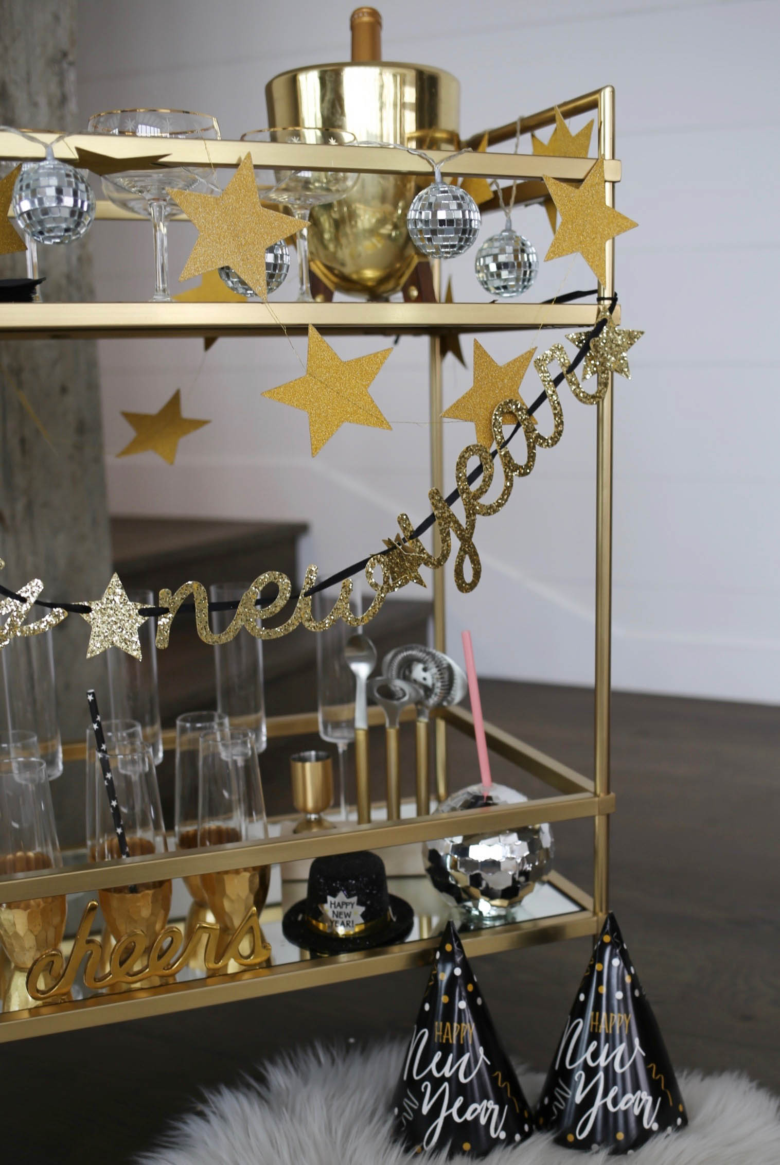 NYE Bar Cart
