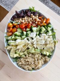 med quinoa salad