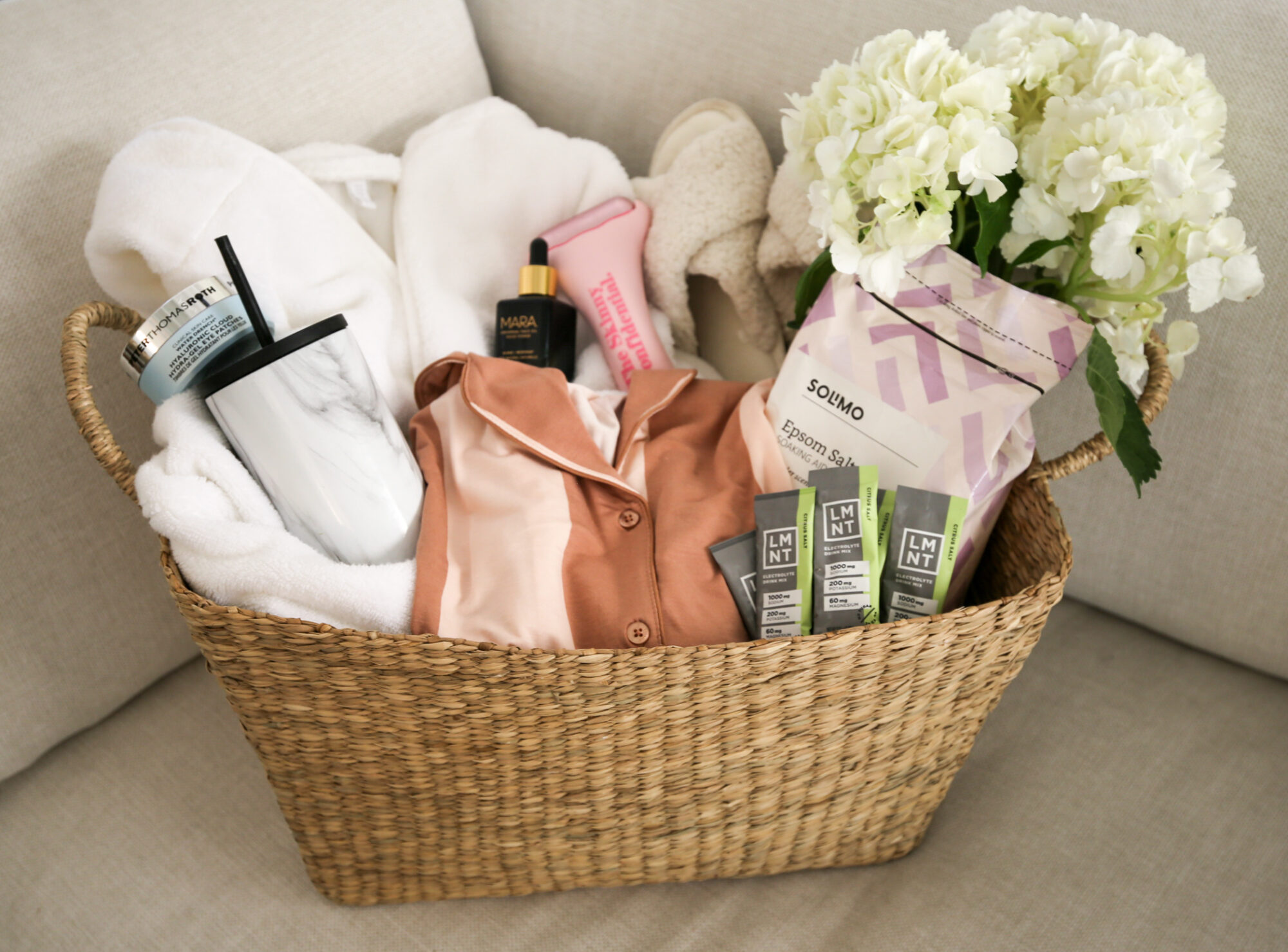 postpartum self care kit for new mom