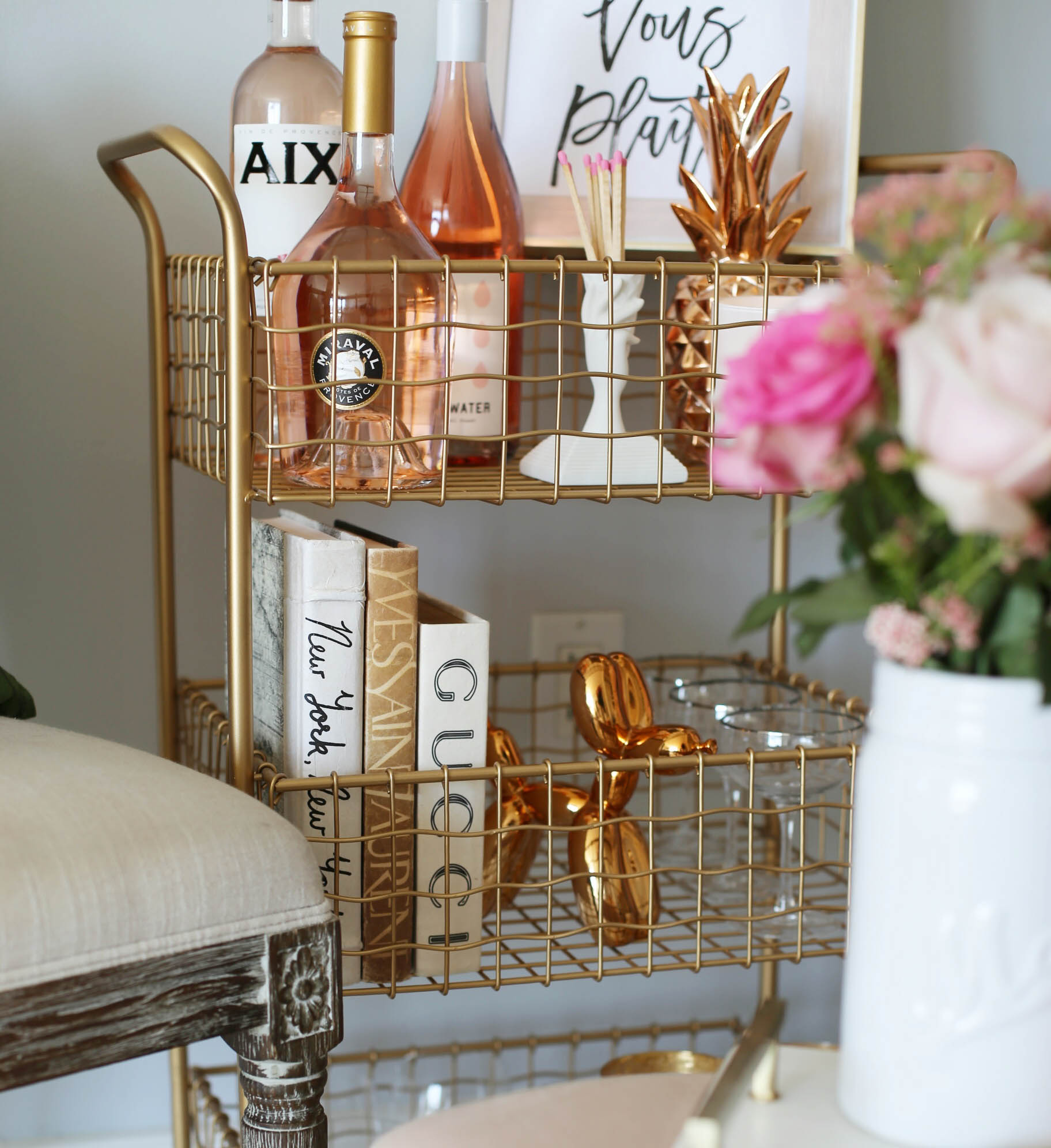 rosé bar