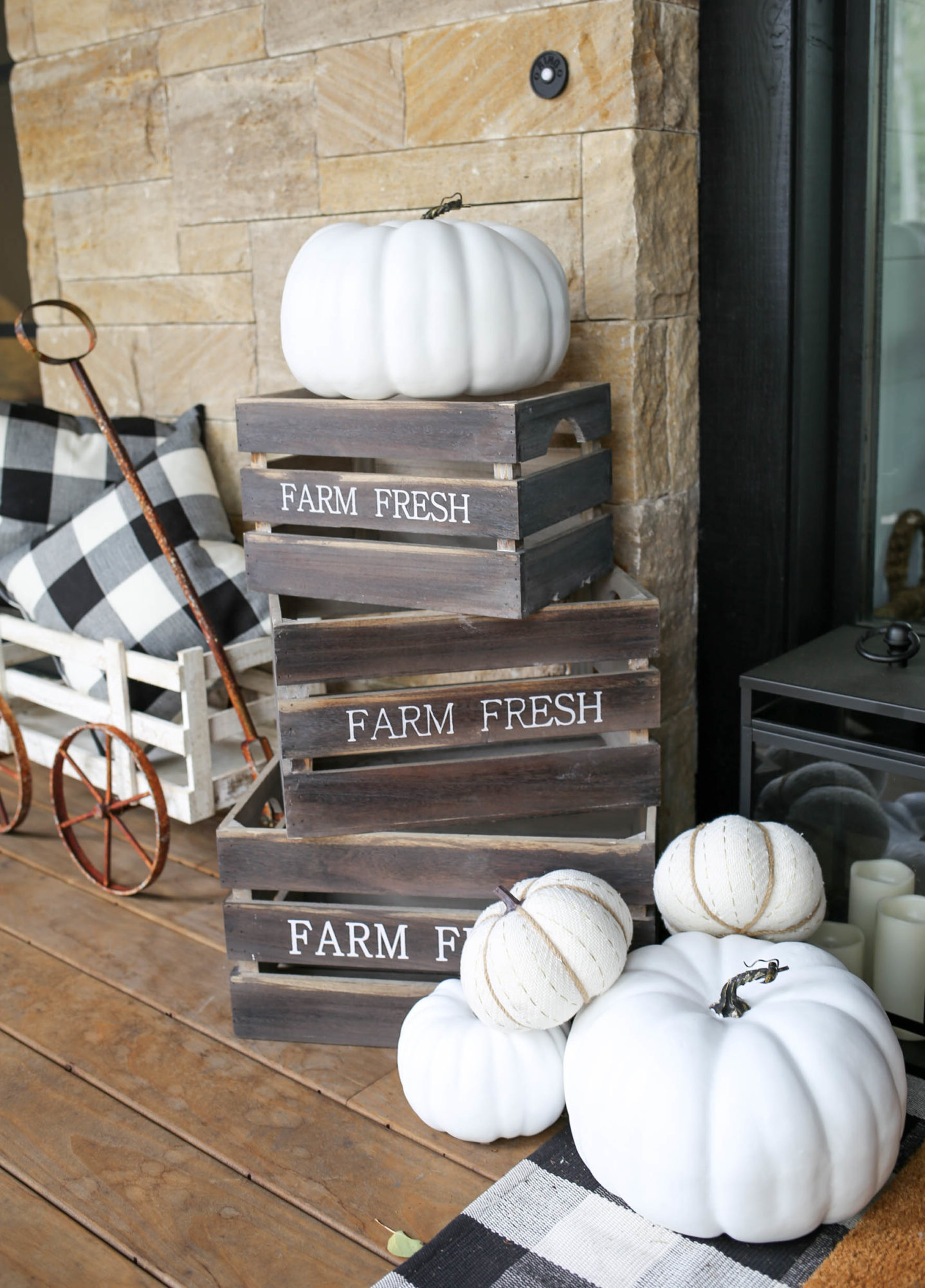 fall front porch