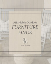 affordable outdoor furniture finds
