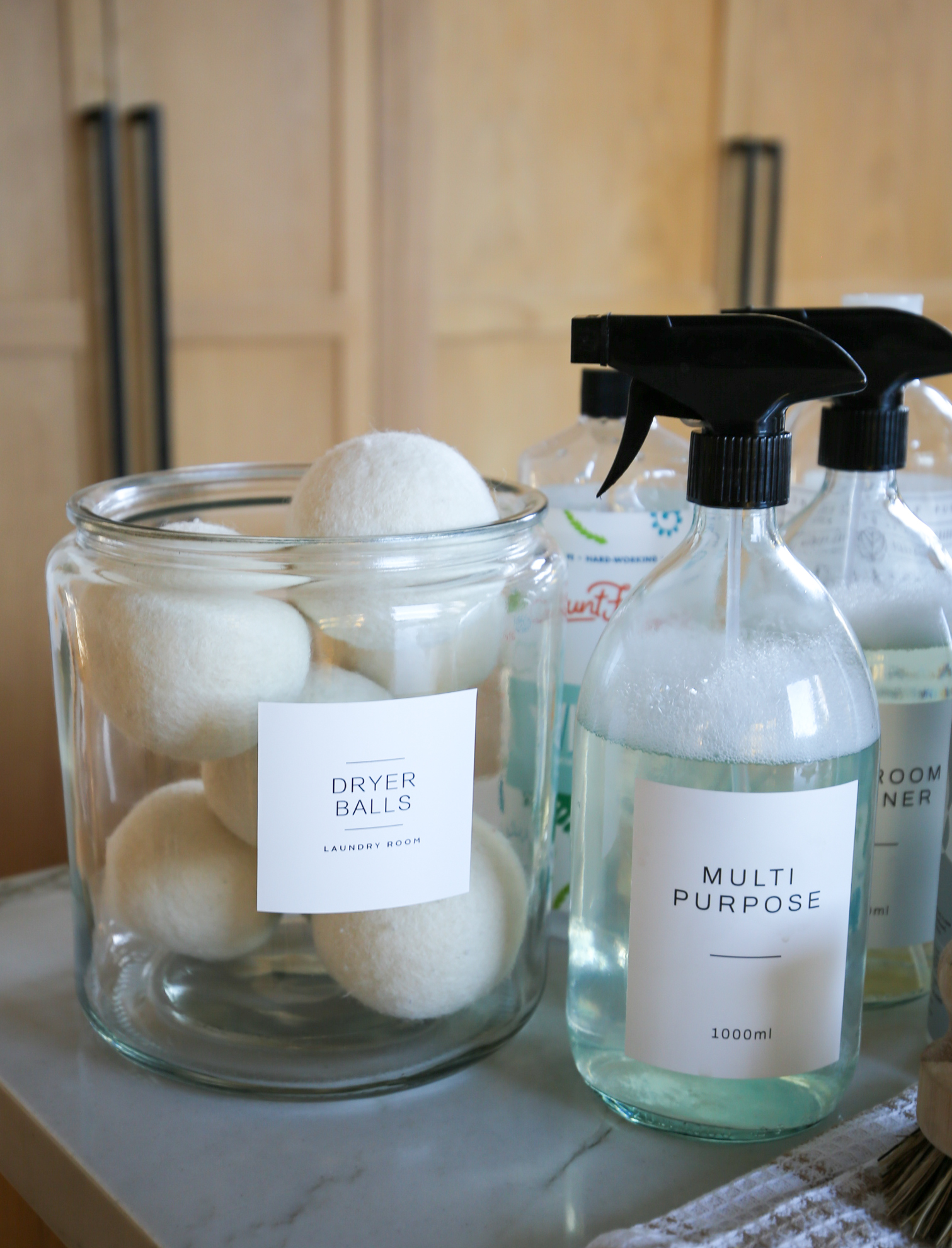 Non-toxic cleaning supplies