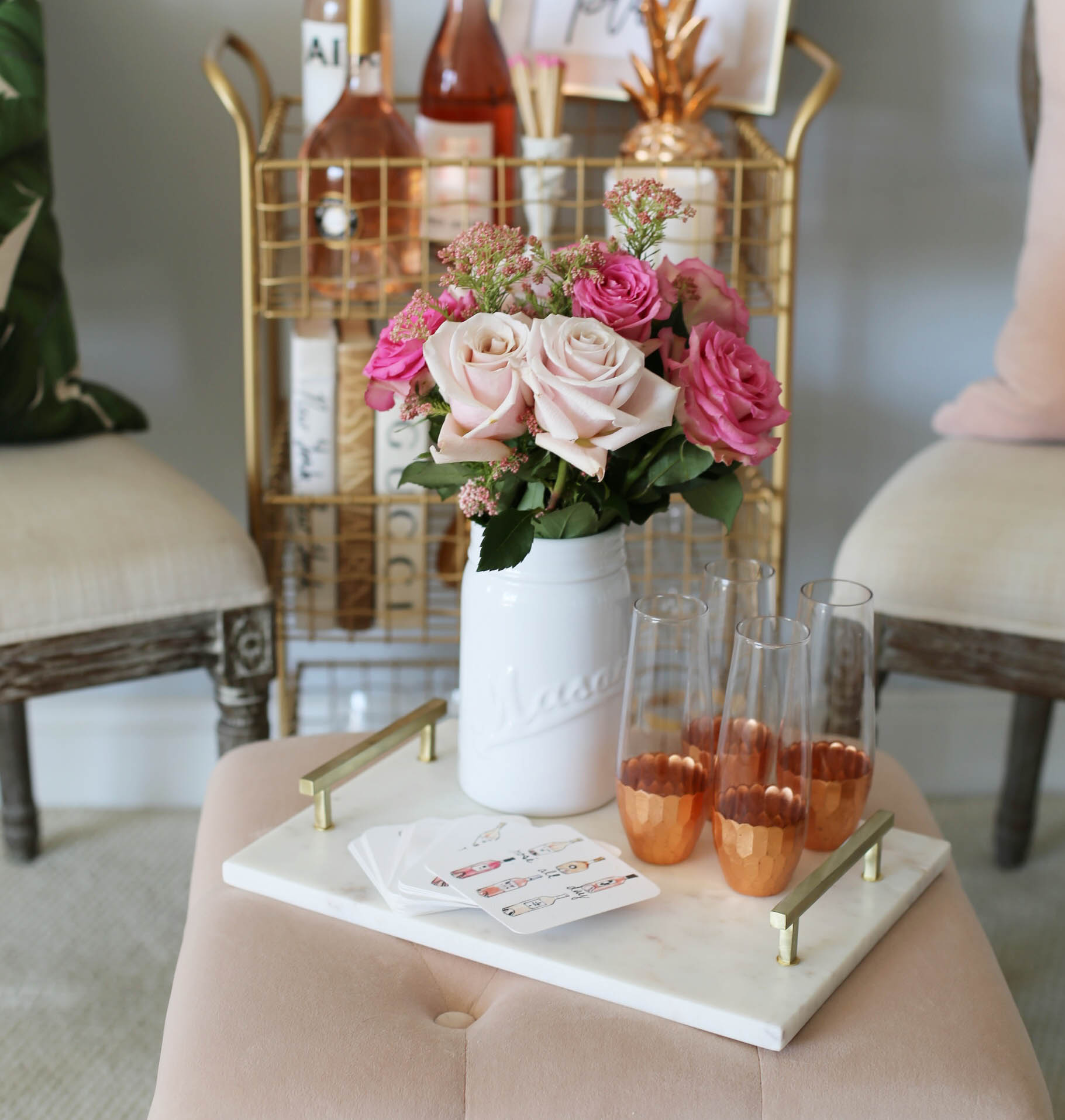 rosé bar