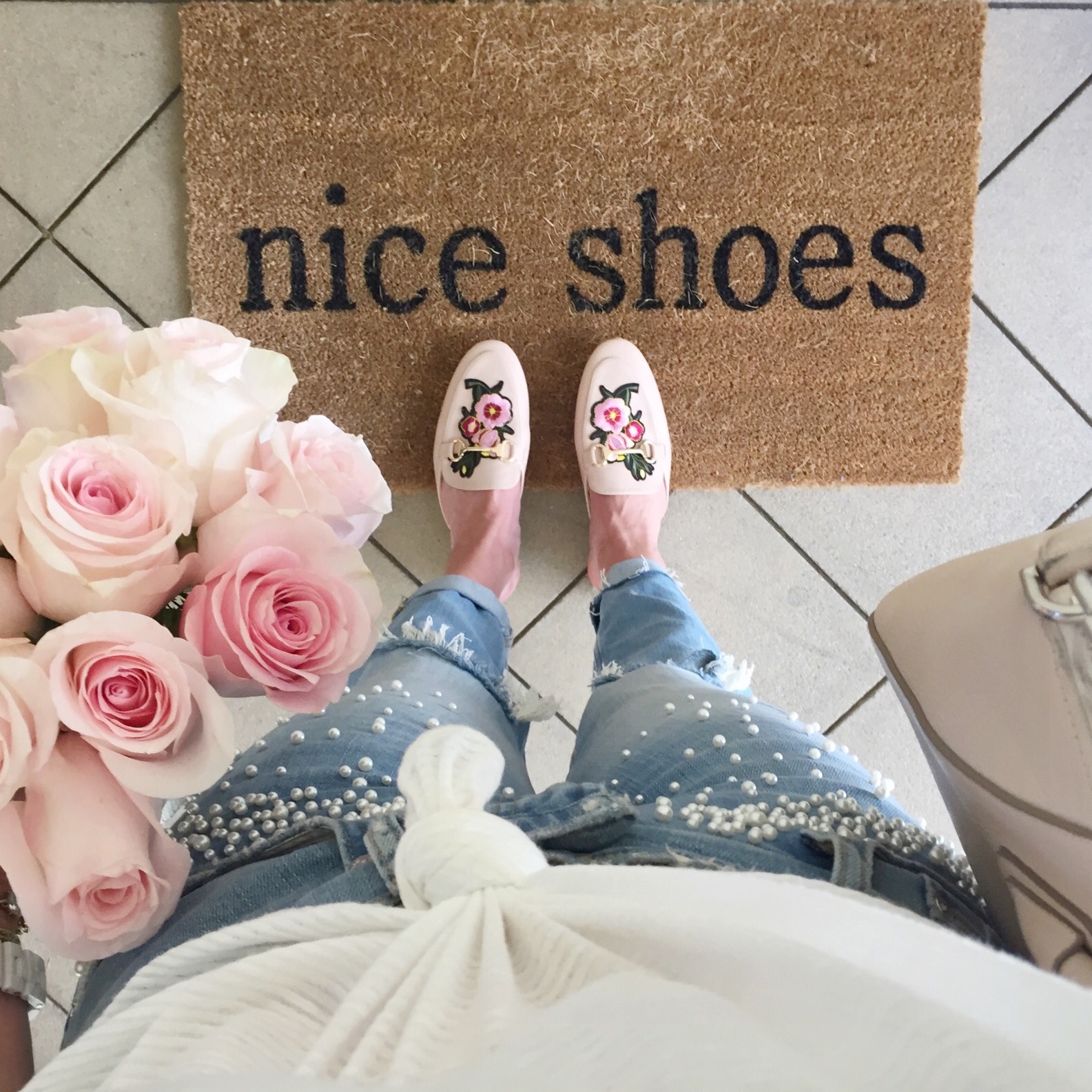 blush mules forever 21 
