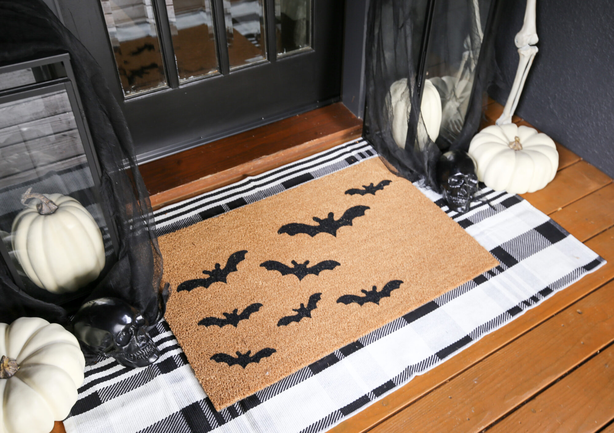 halloween front porch