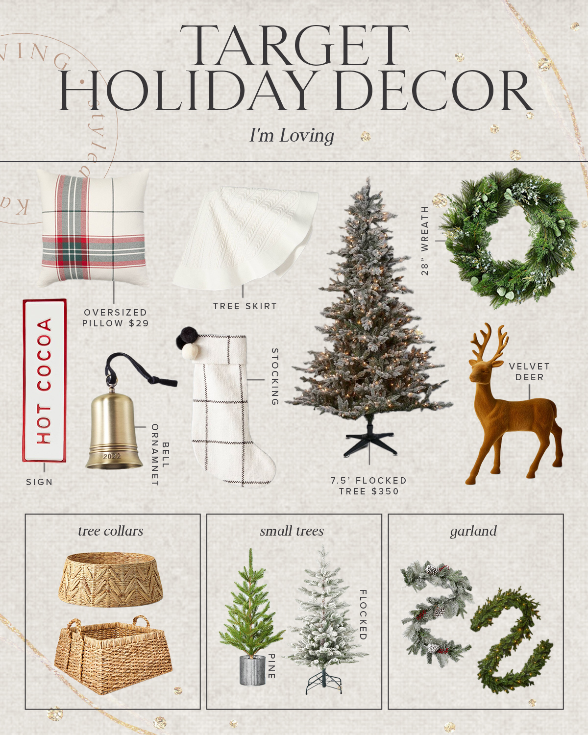 Holiday Decor From Target