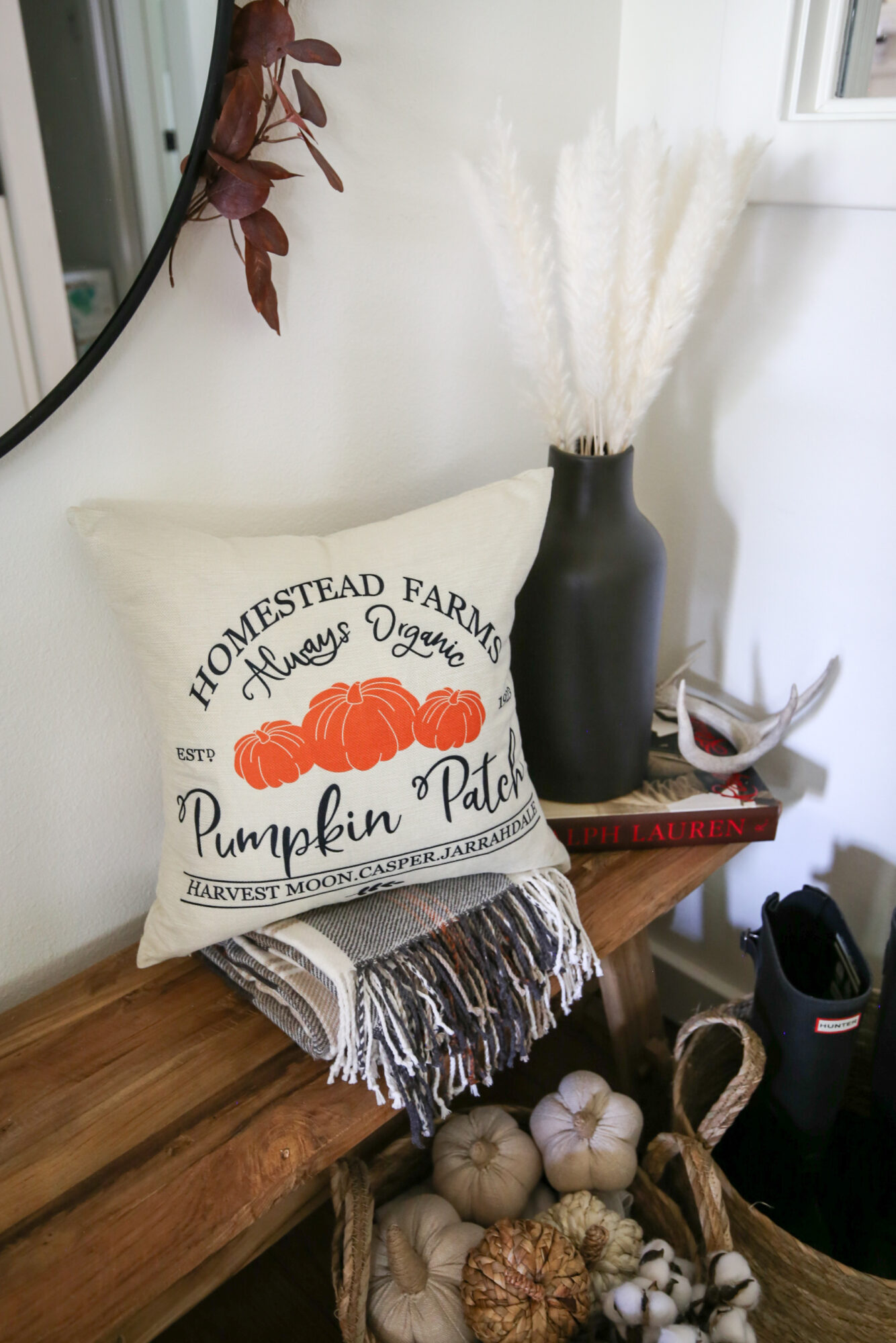 fall entryway