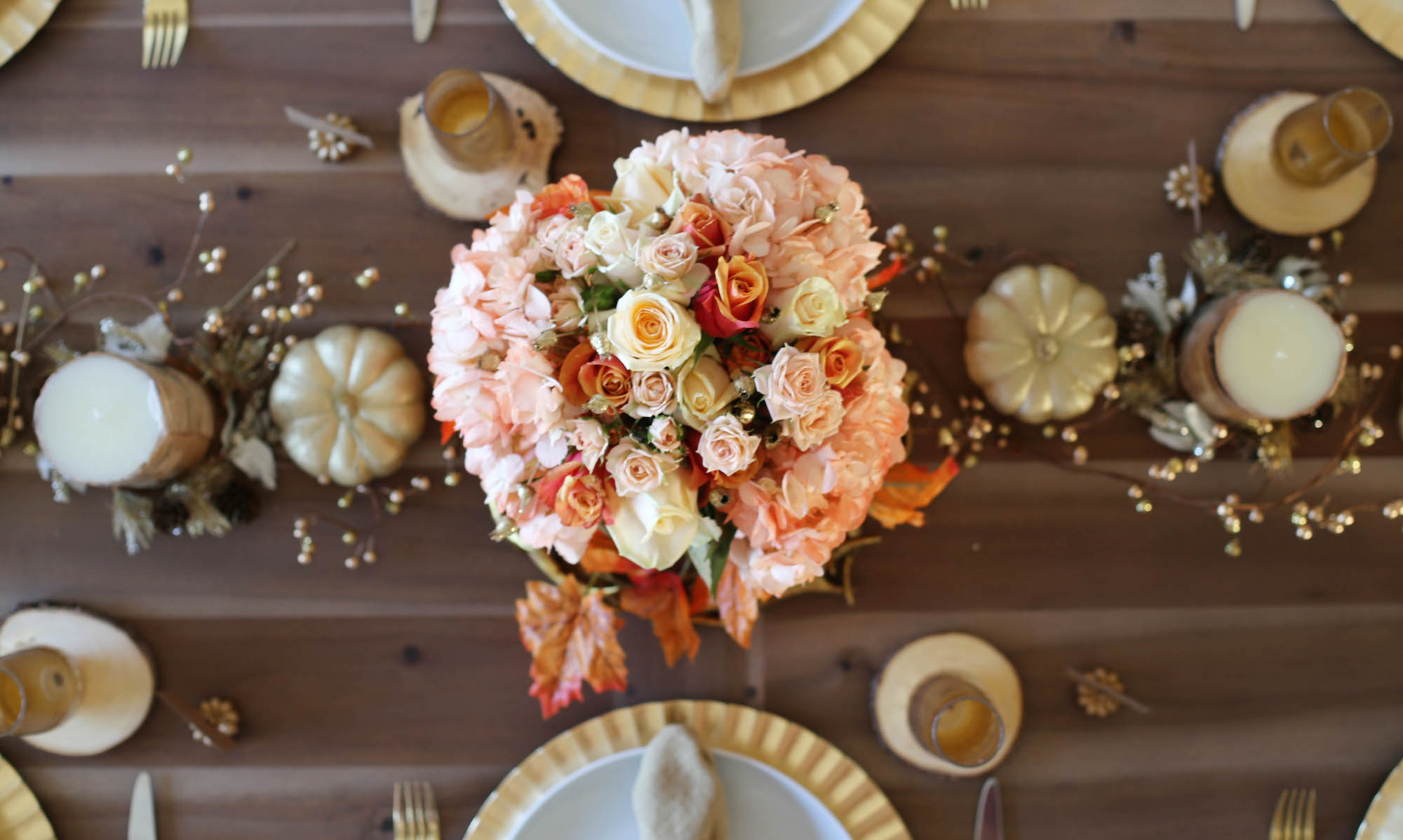 thanksgiving tablescape styled by kasey 