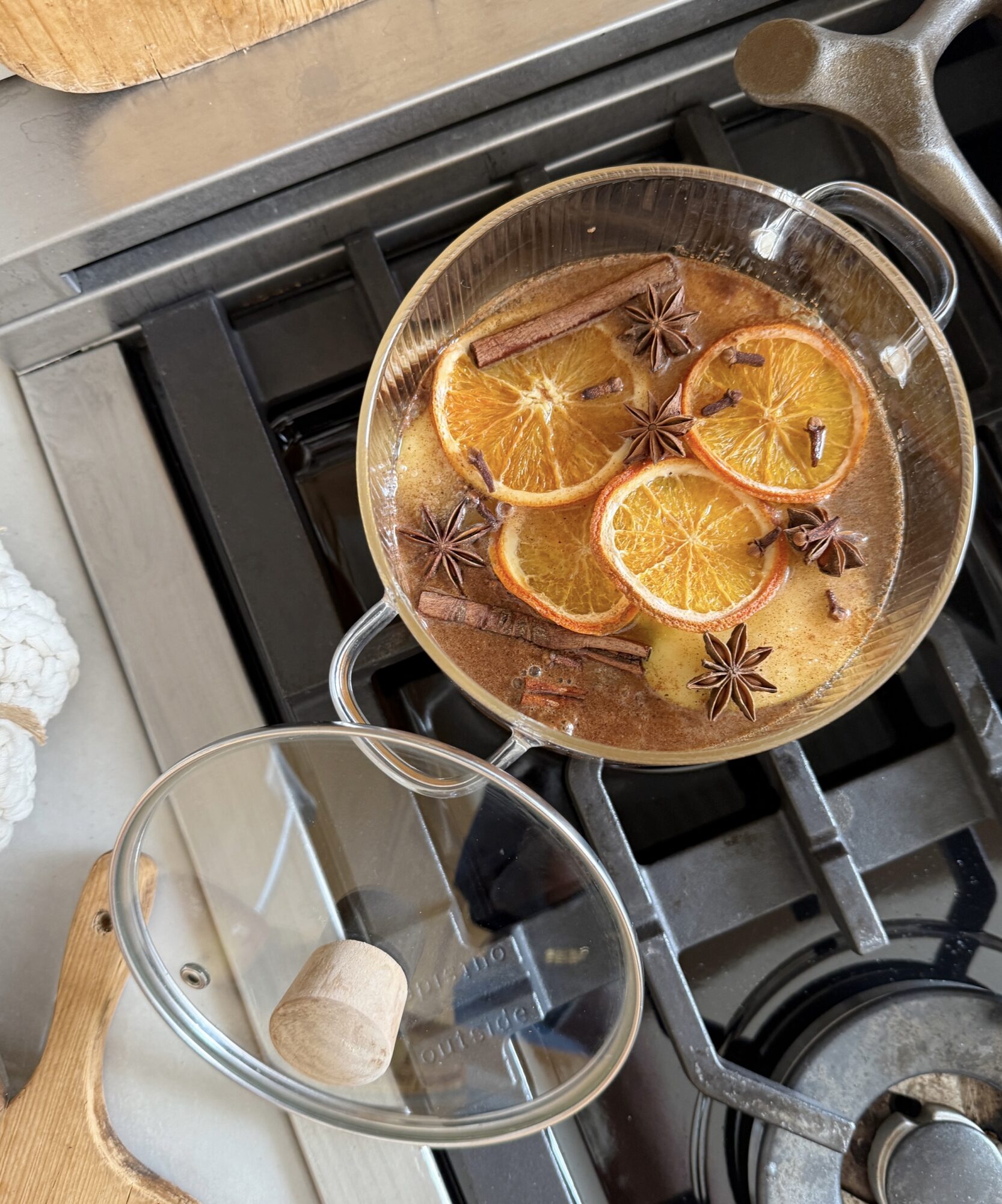 pumpkin spice simmer pot