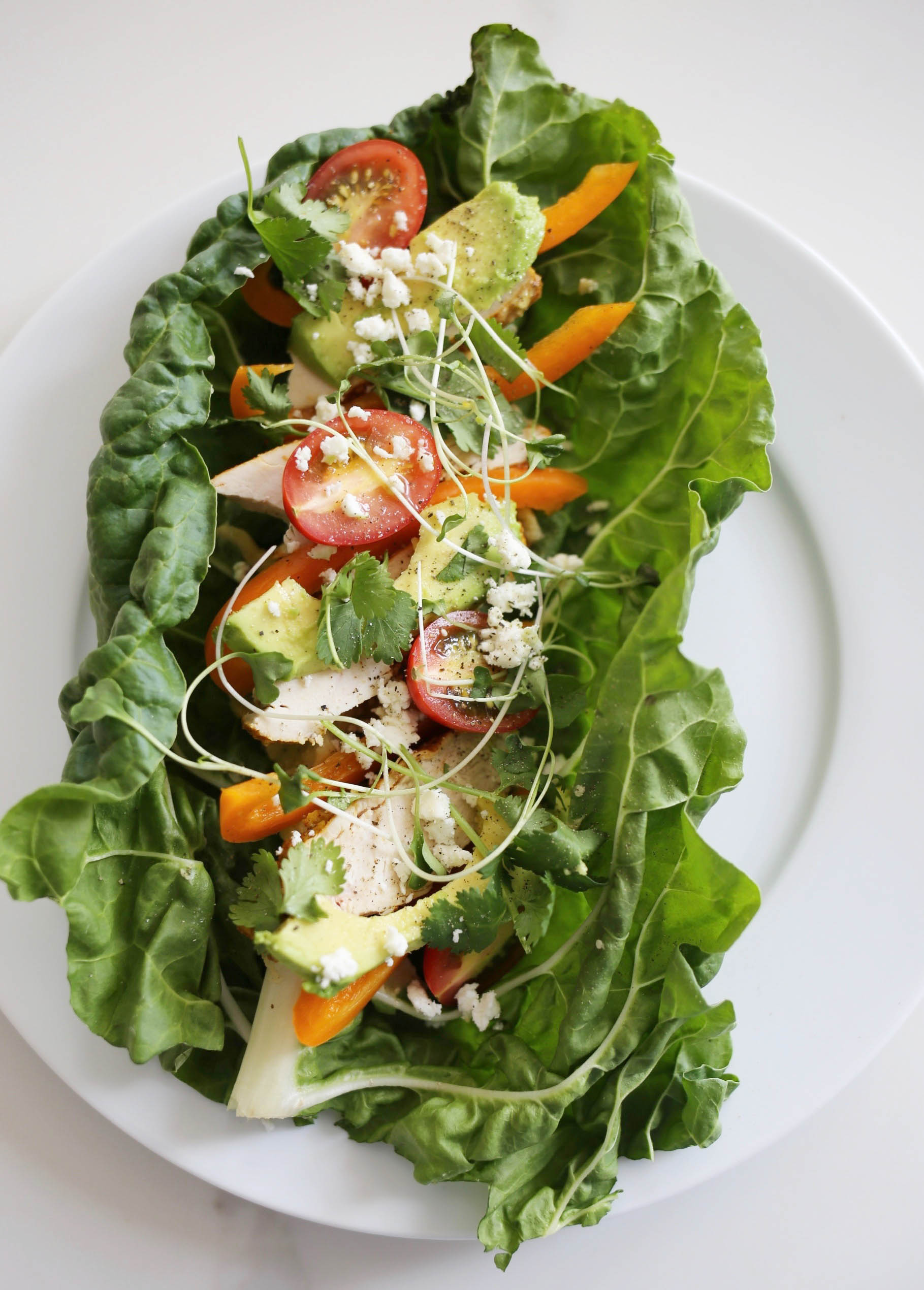 rainbow wrap recipe