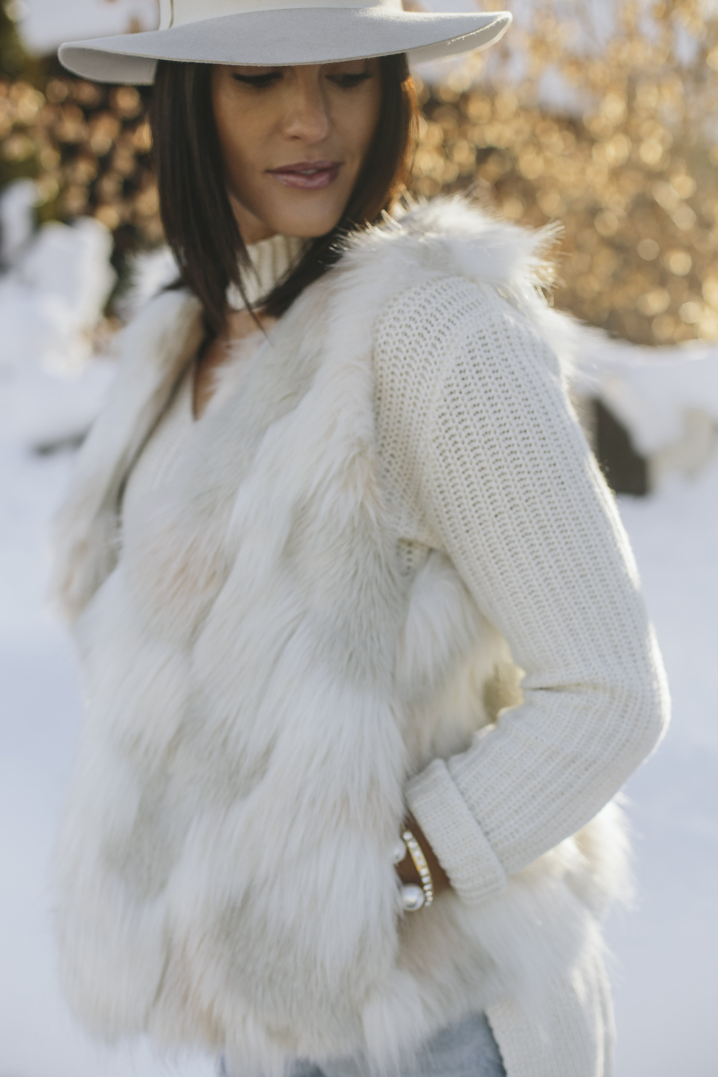 winter white styled by kasey
