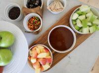caramel apple bites bar