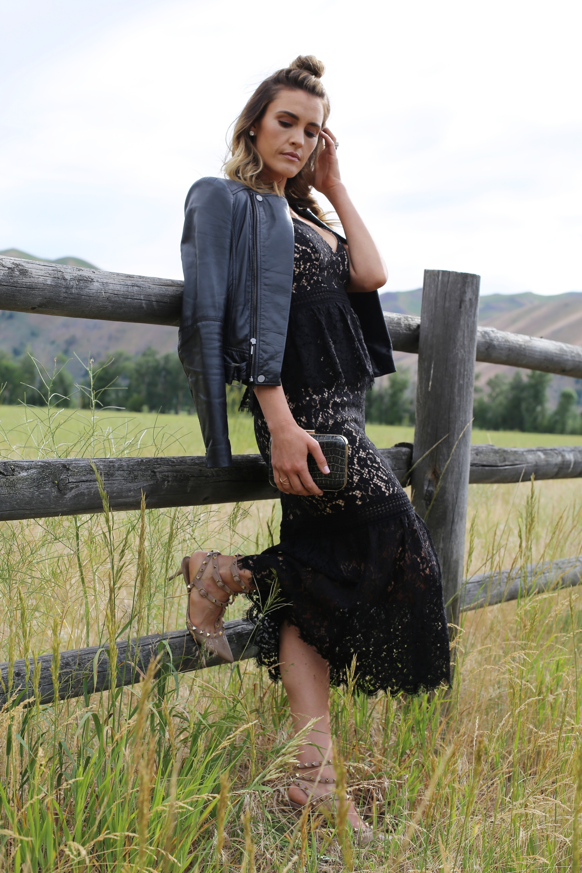 country girl lace dress styled by kasey