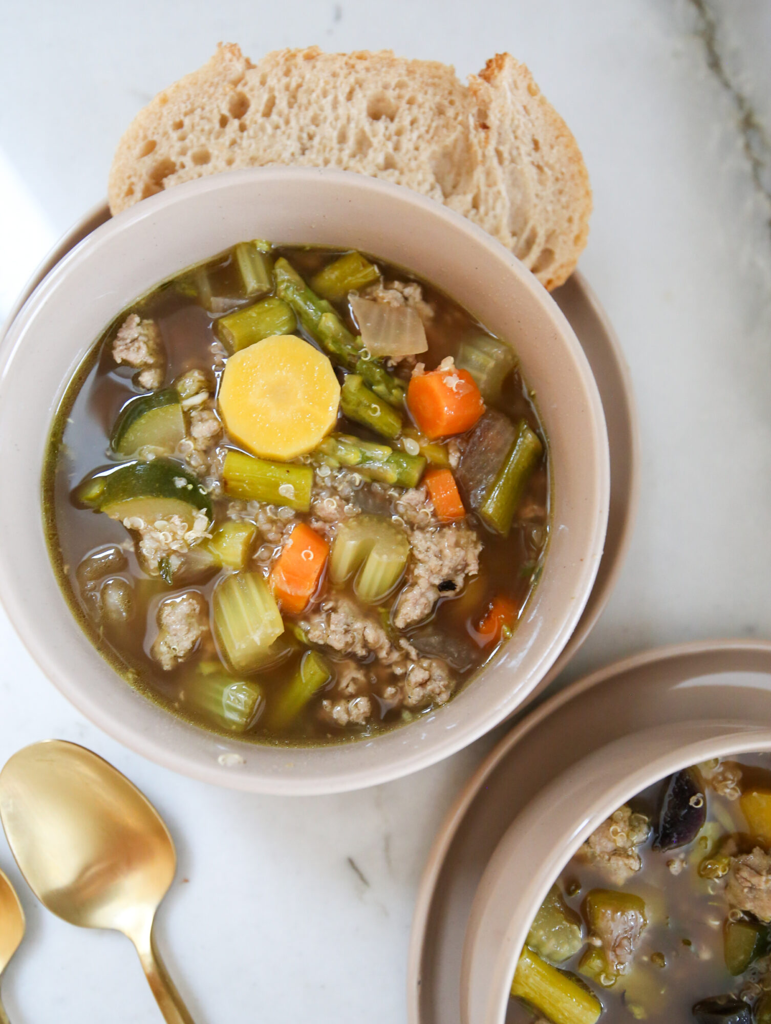 turkey ginger soup