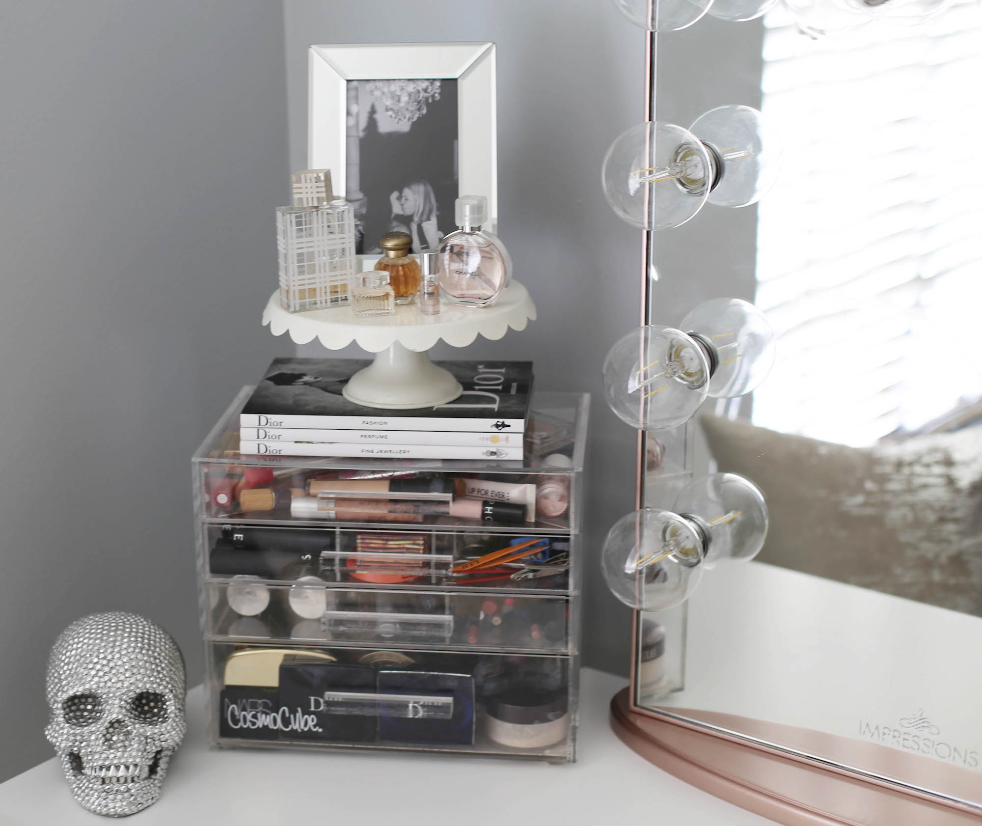 home vanity styled by kasey