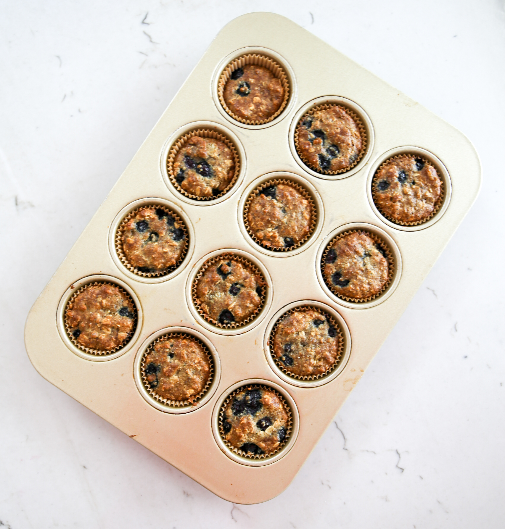blueberry oatmeal muffins