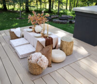 cozy fall picnic