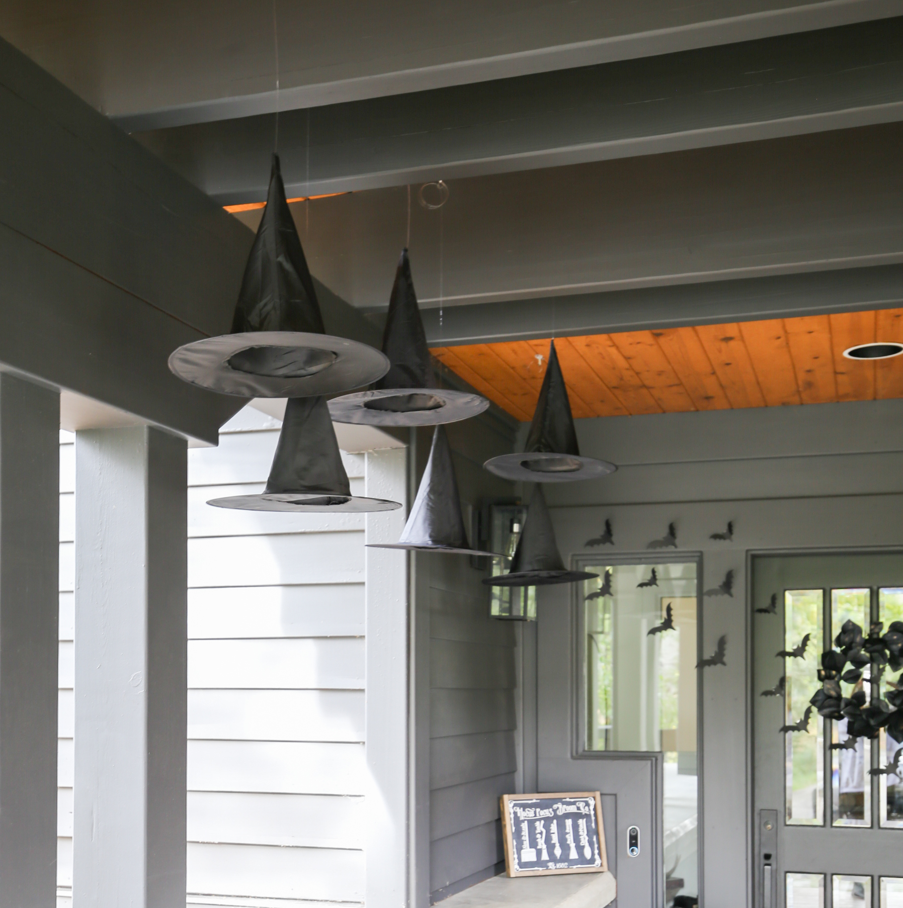 halloween front porch