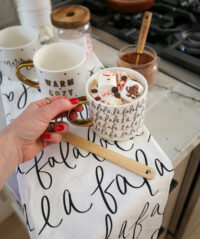 homemade hot cocoa