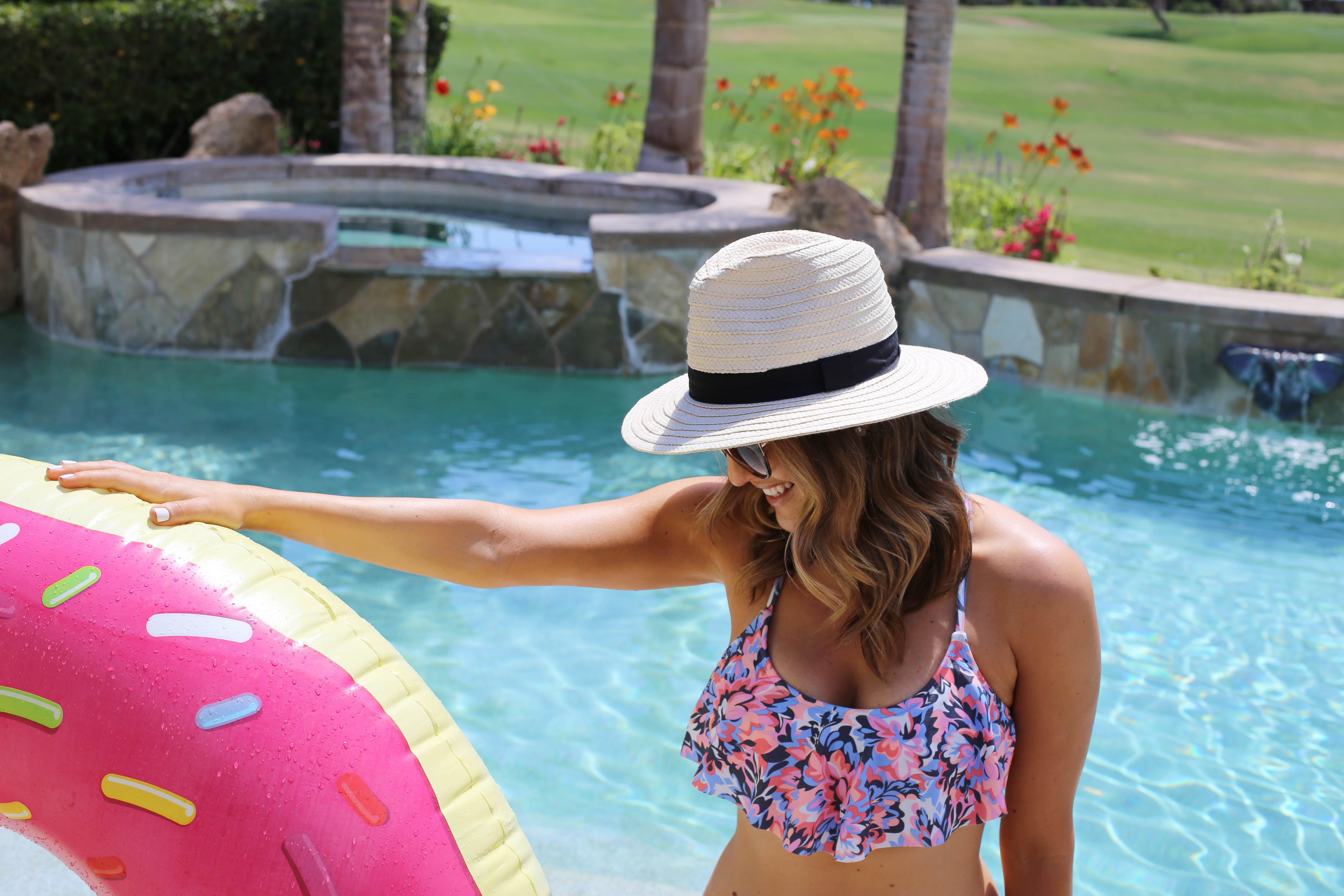 summer swim pool time
