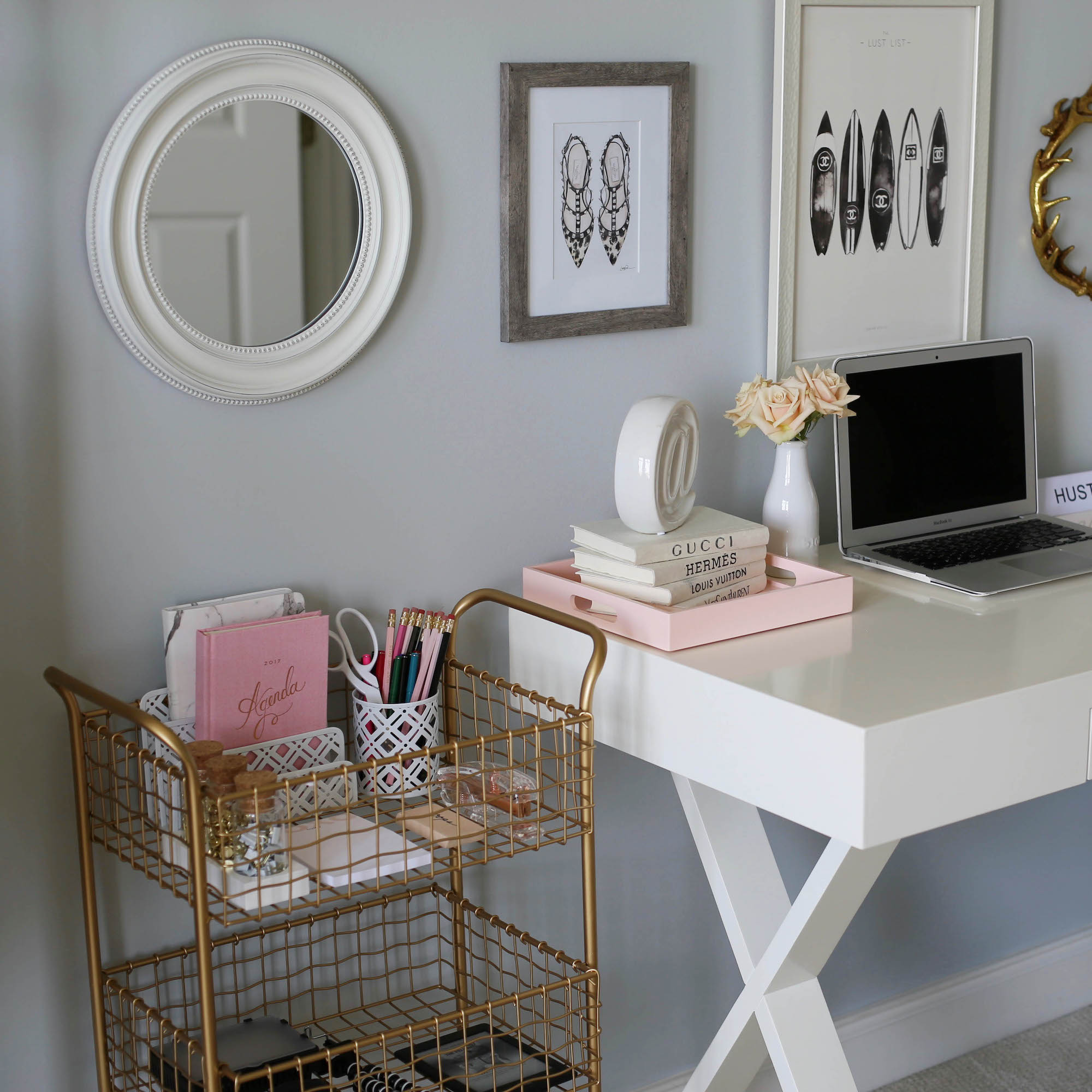gold cart office space