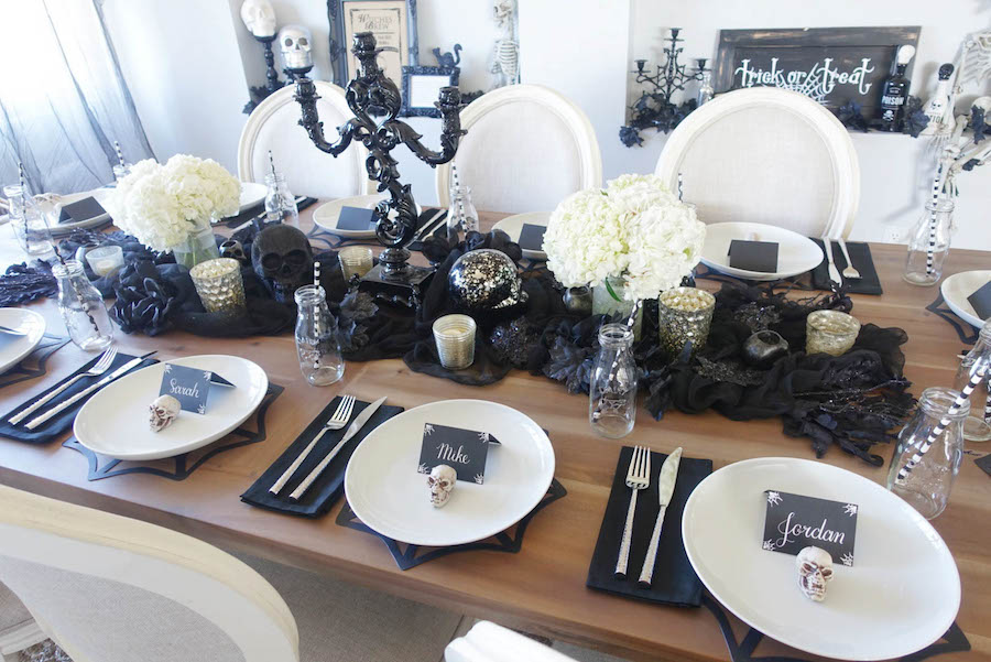 halloween dinner party