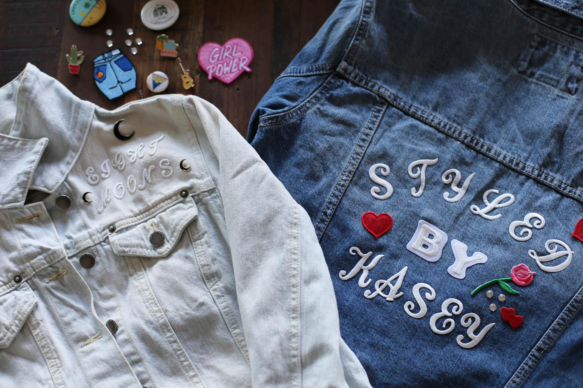 diy denim styled by kasey