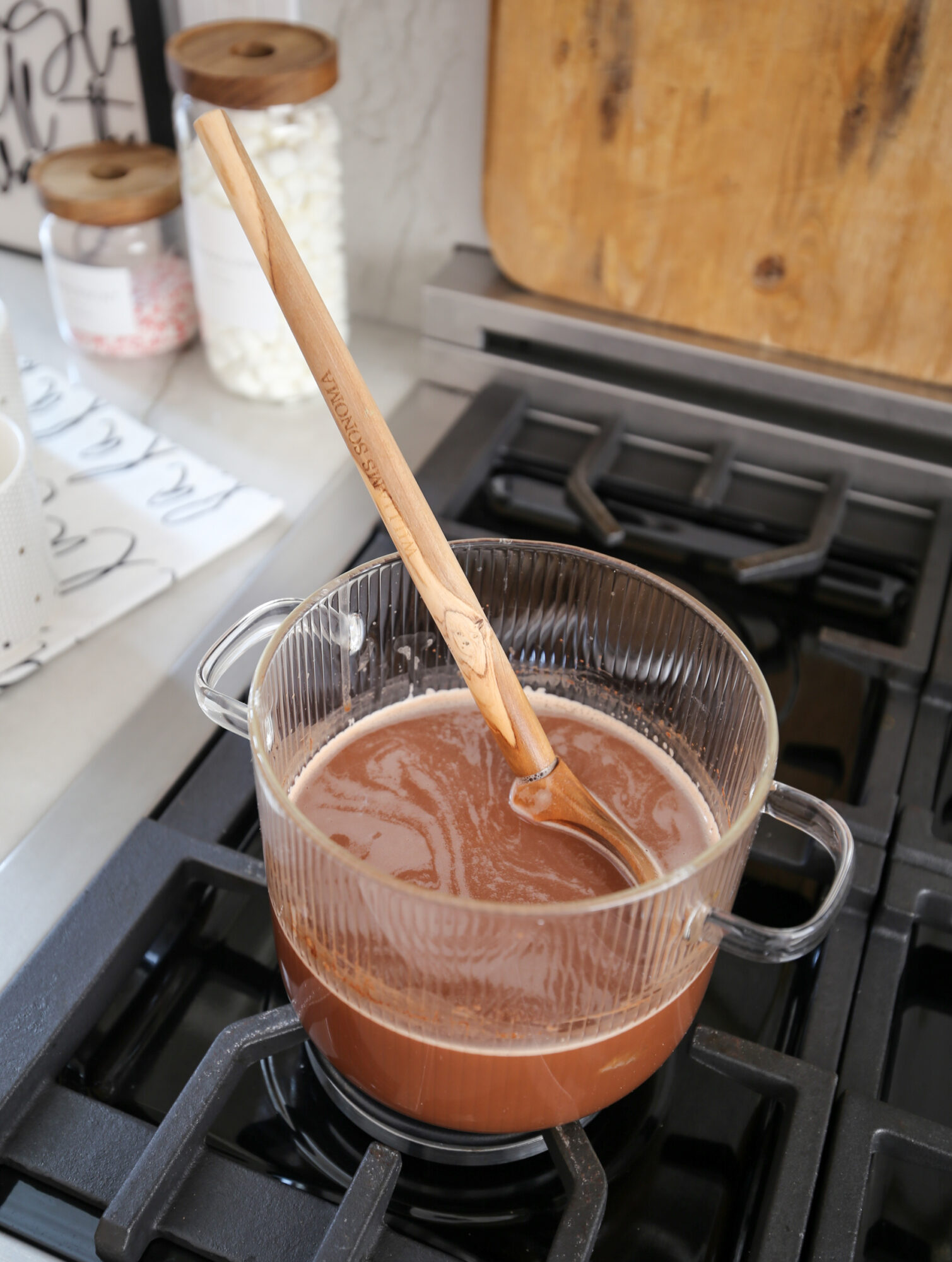homemade hot cocoa