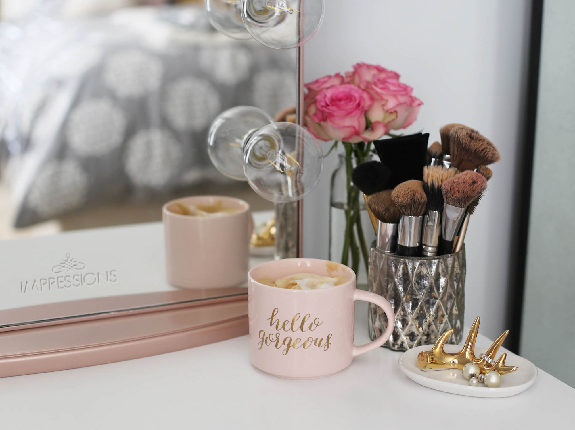home vanity styled by kasey