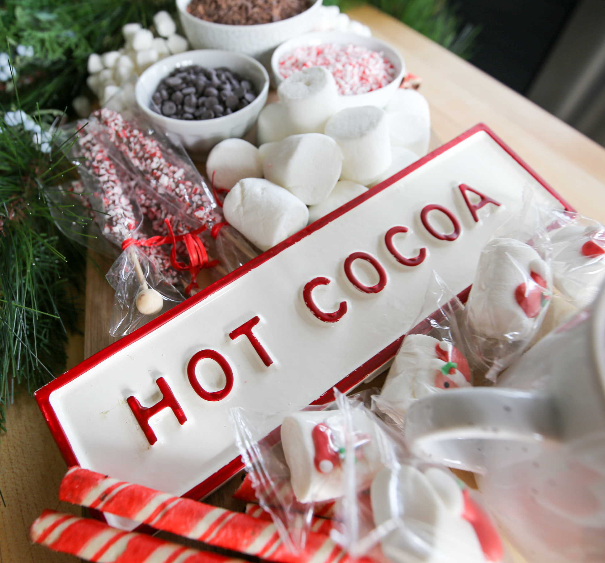 hot cocoa board