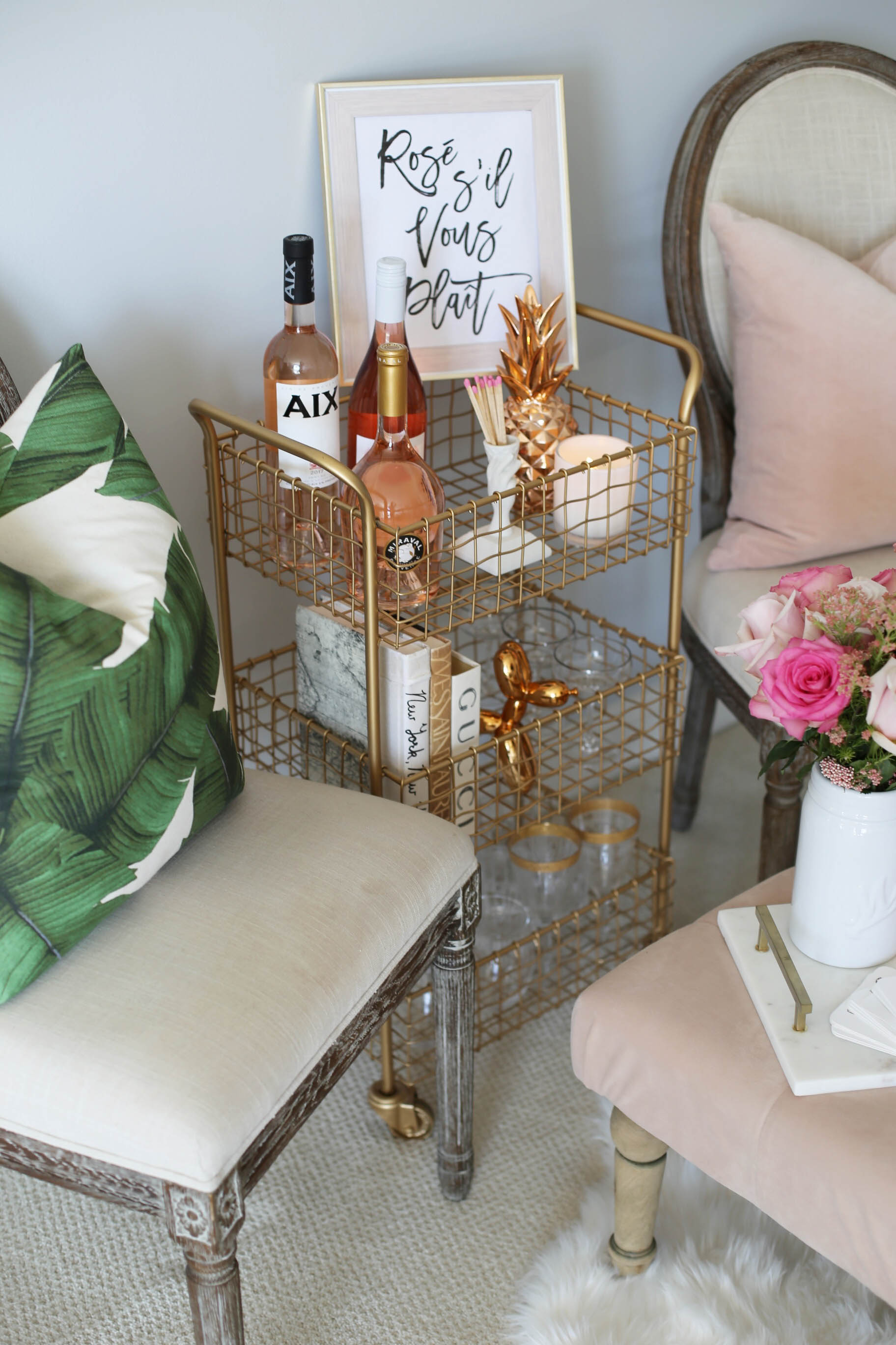 rosé bar