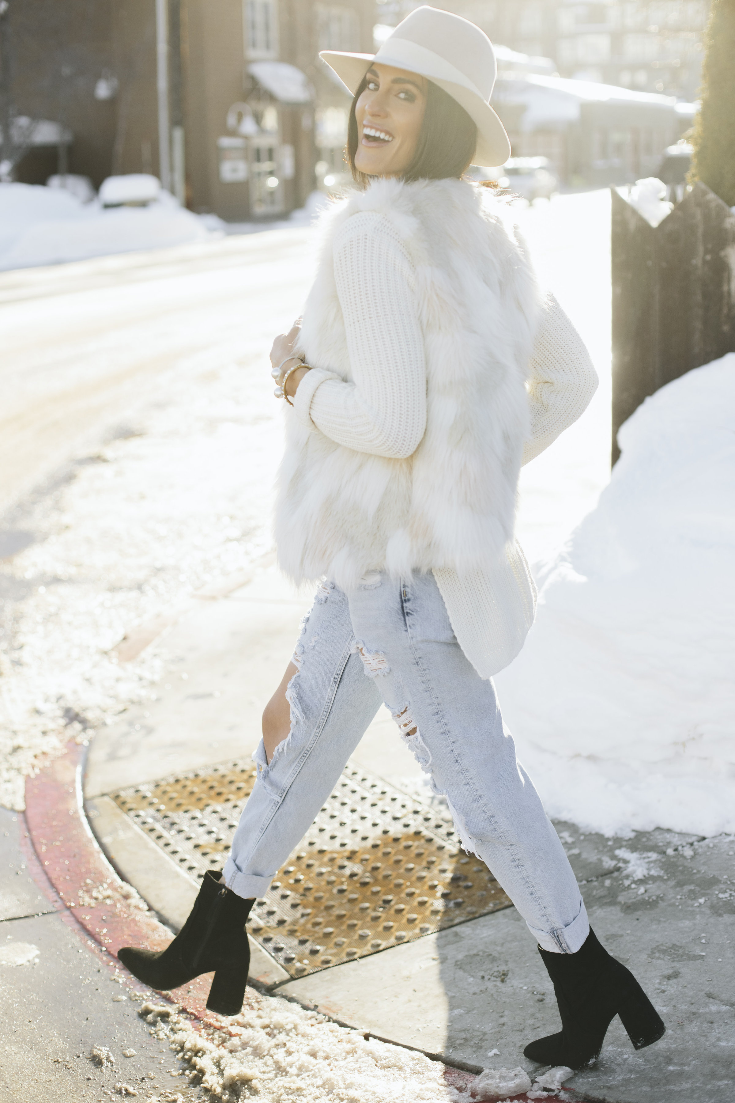winter white styled by kasey