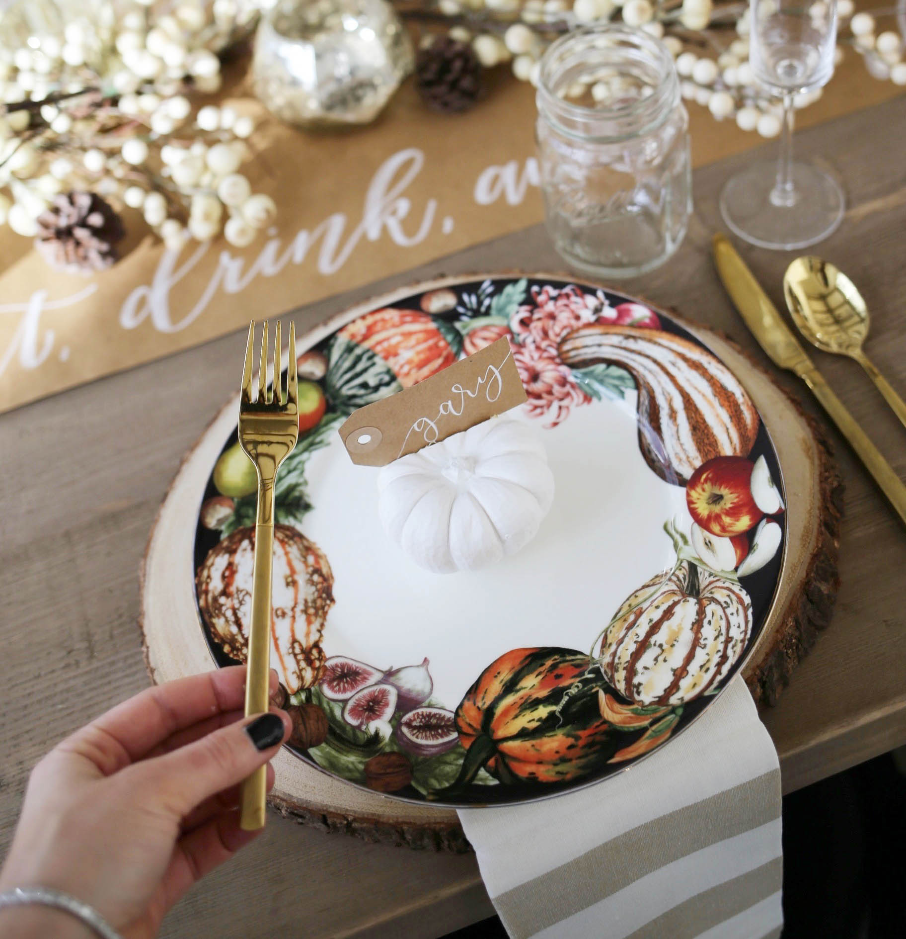 thanksgiving tablescape