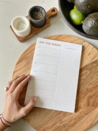 weekly meal plan