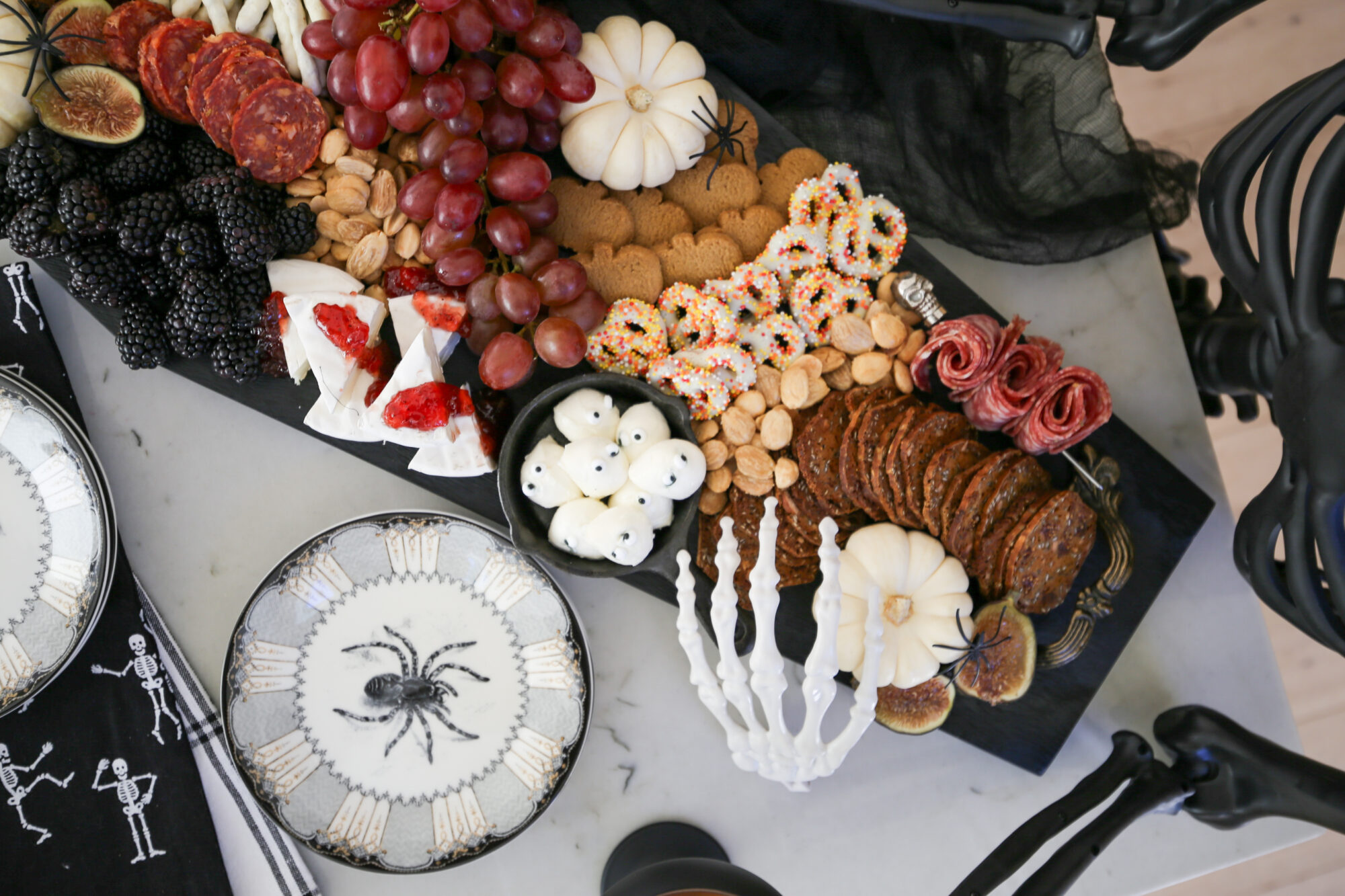 halloween charbooterie board