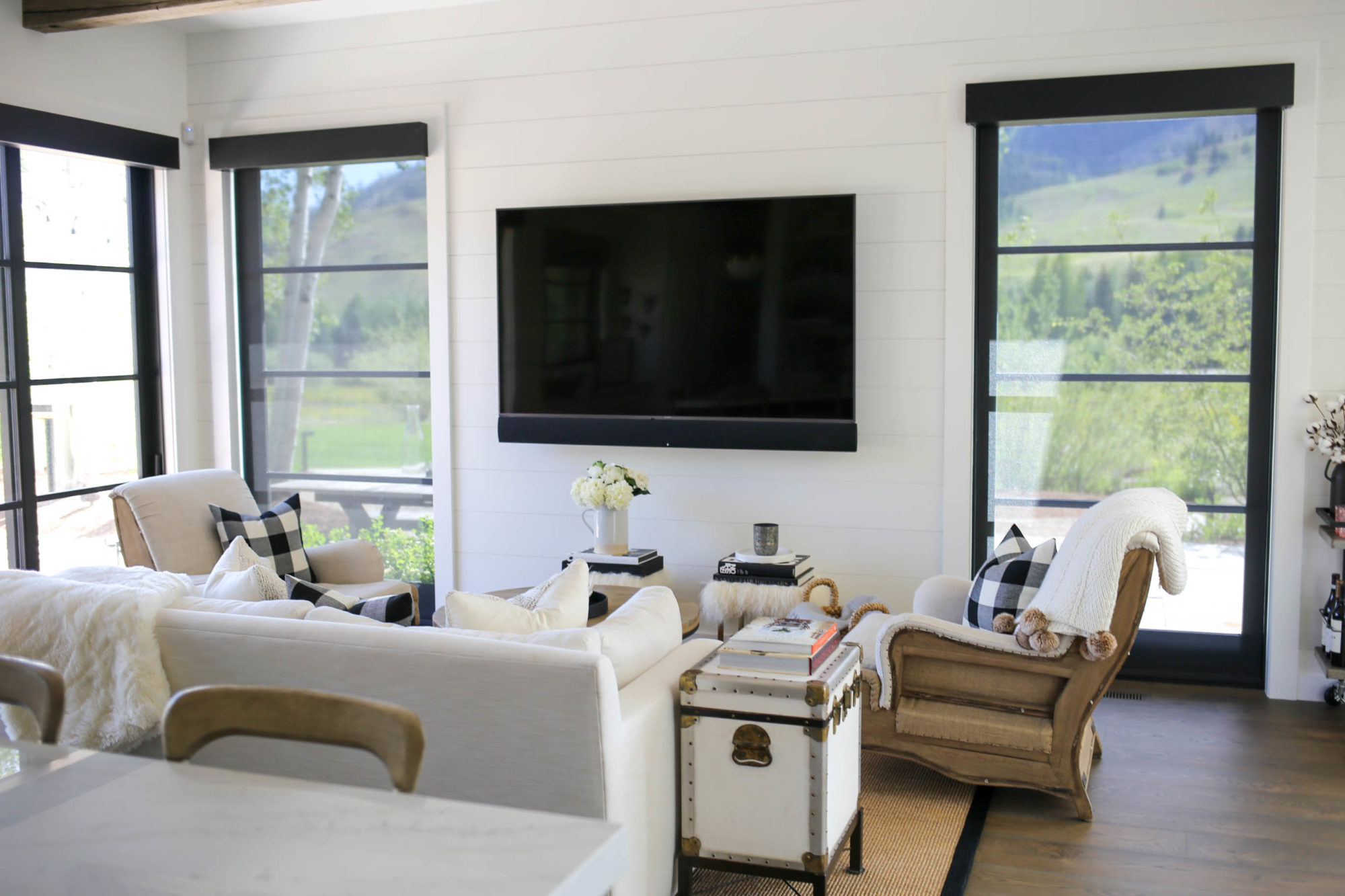 small sitting room