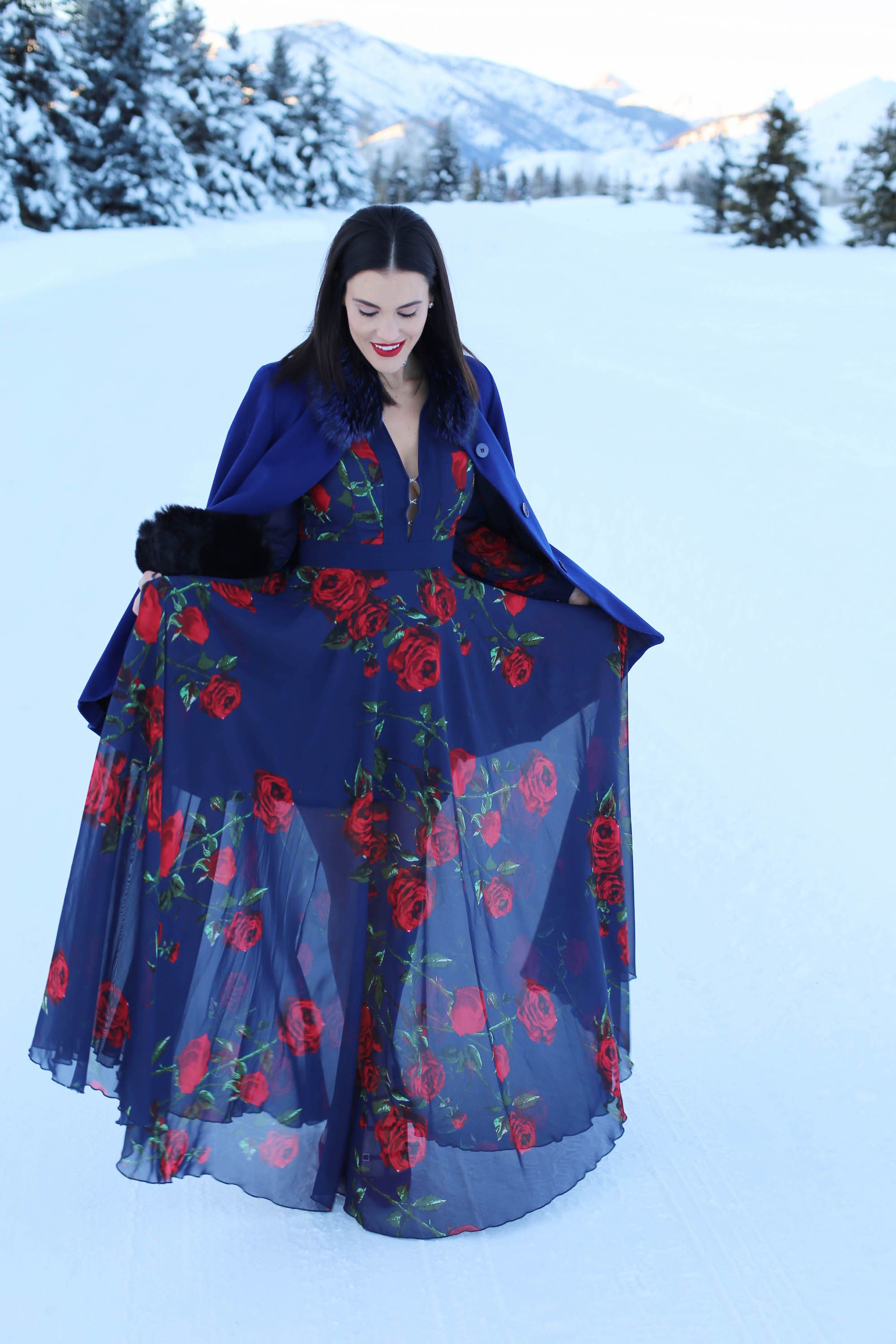romanitc winter wonderland styled by kasey