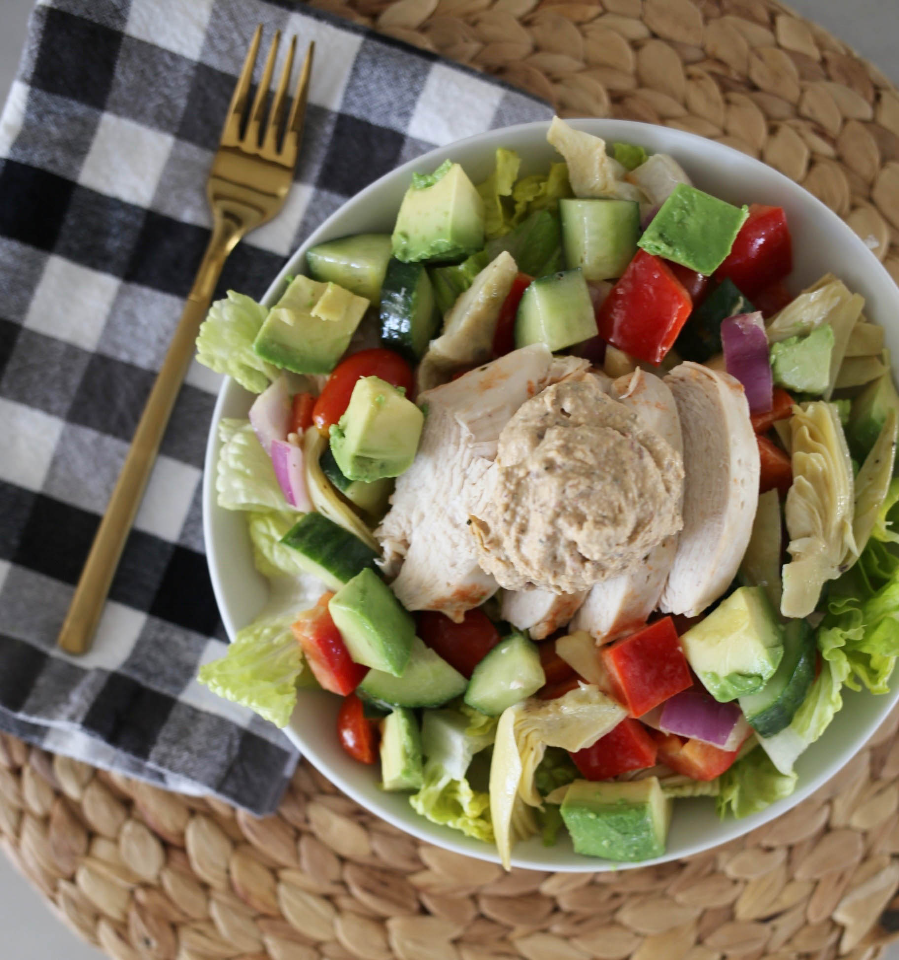 healthy greek salad_