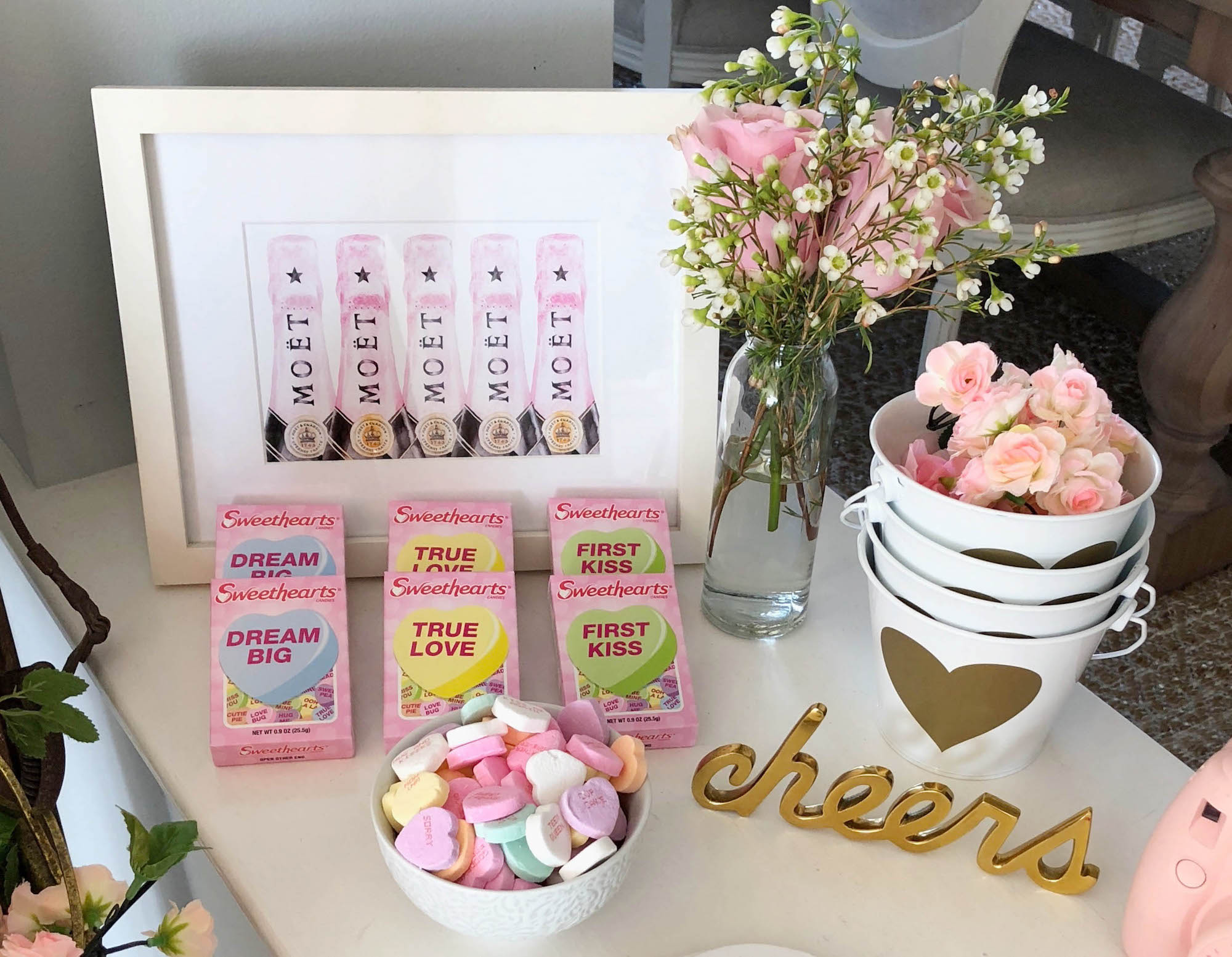 pink bubbly bar