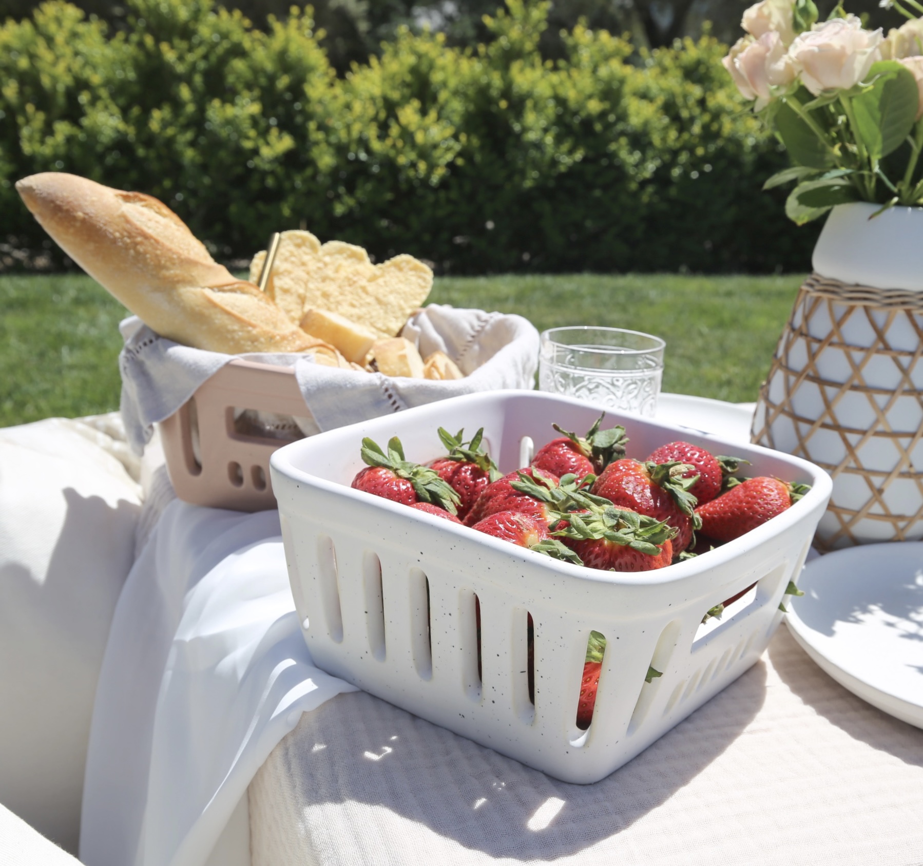 outdoor picnic setup 