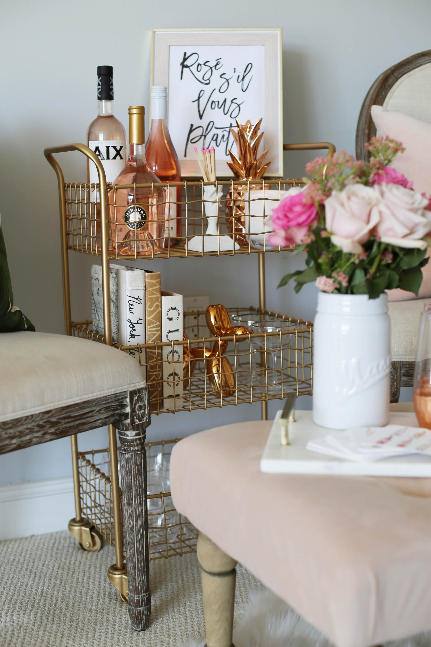 rosé bar