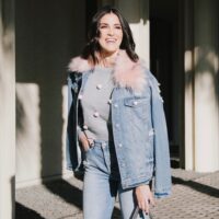 blush and blue jean baby