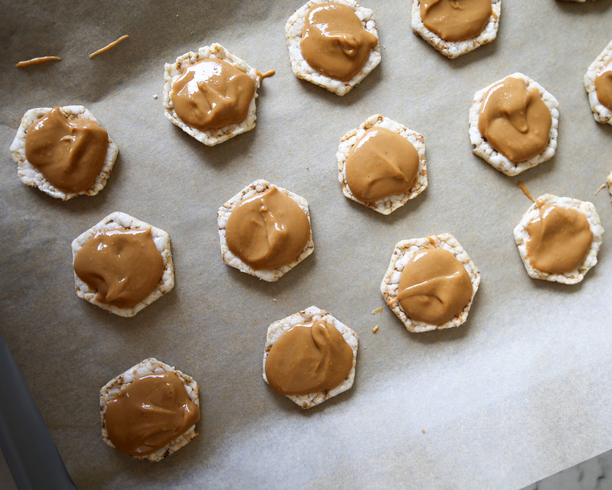 mini PB & chocolate thins