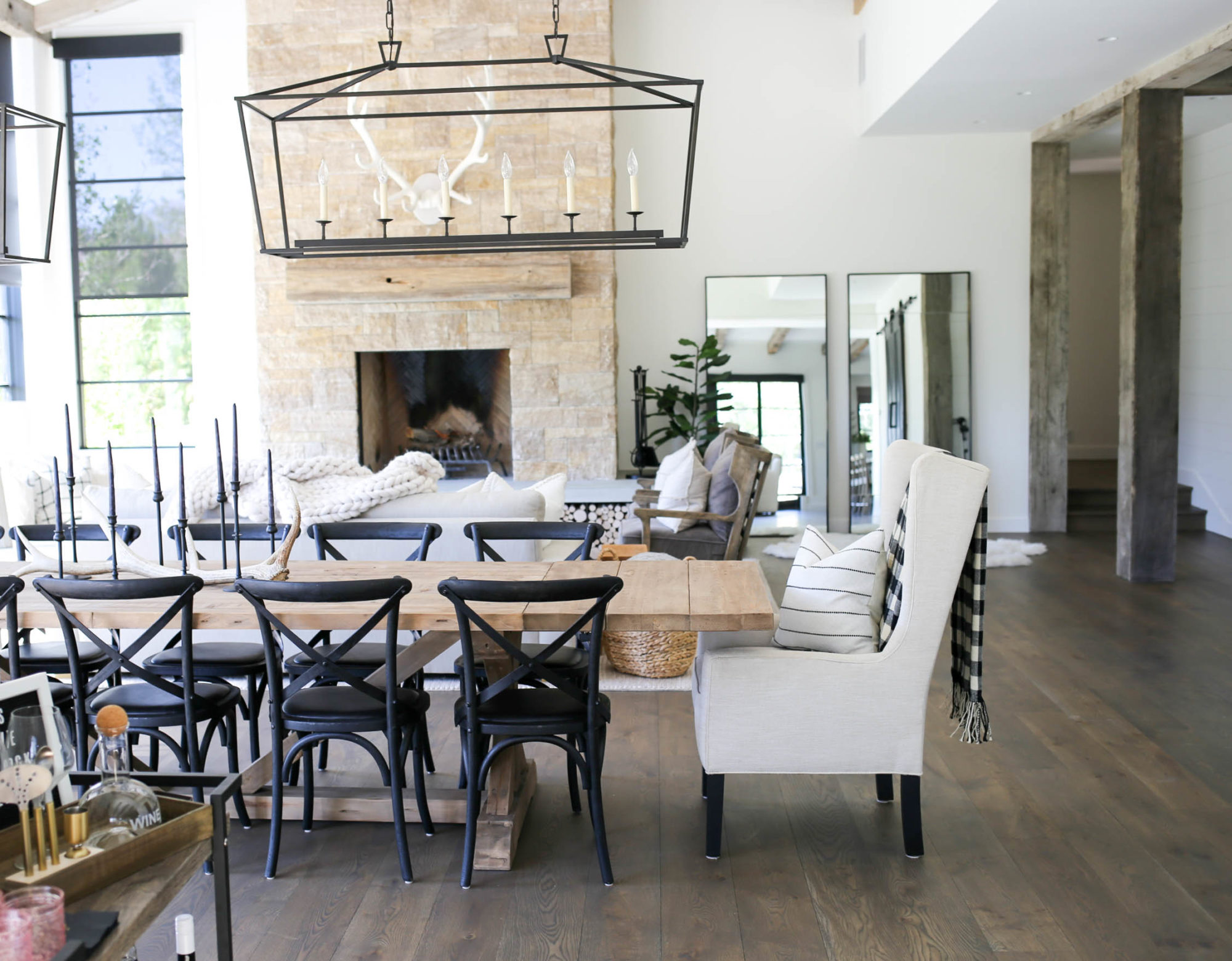 farmhouse dining room