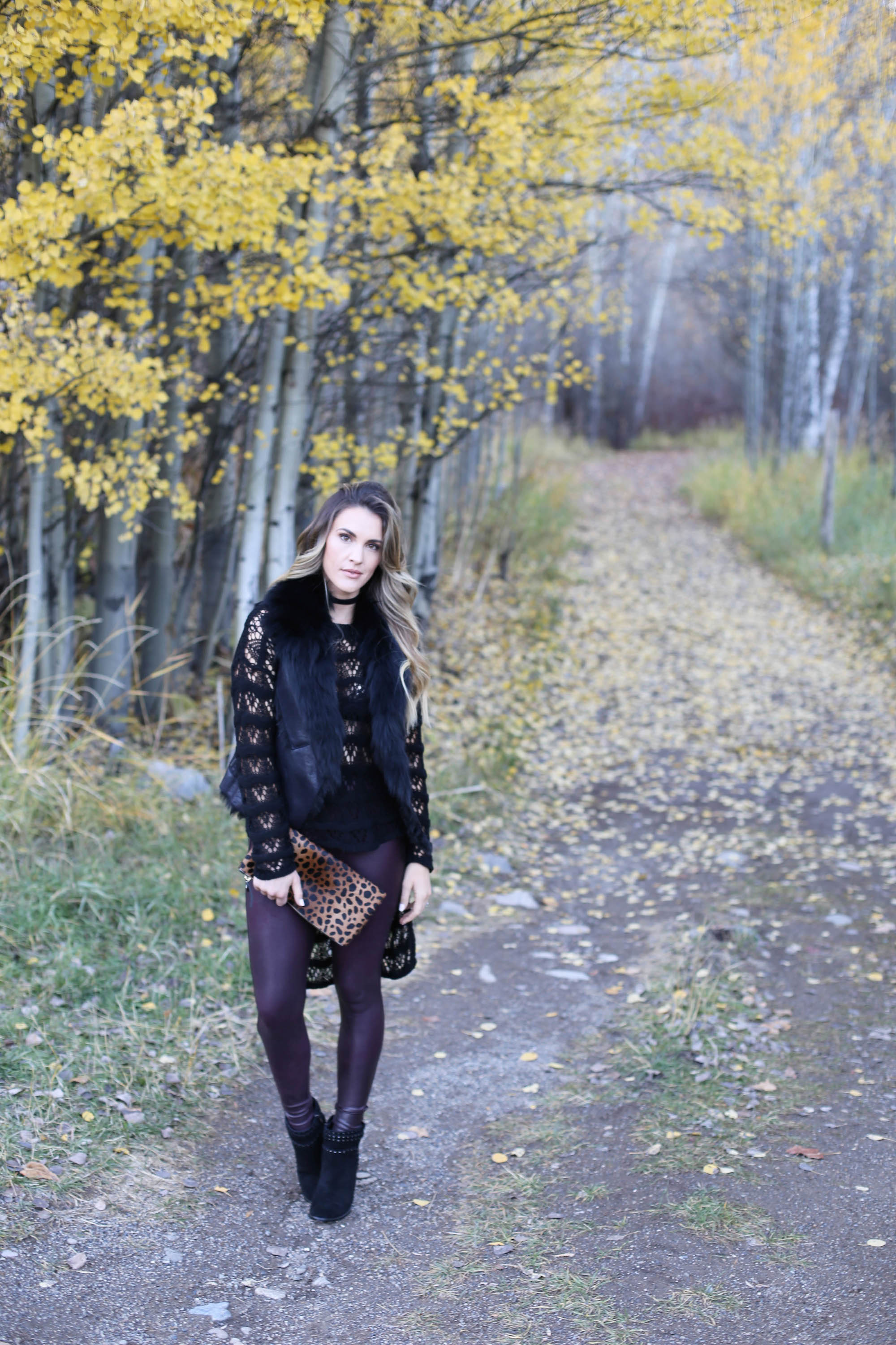 faux leather fur real