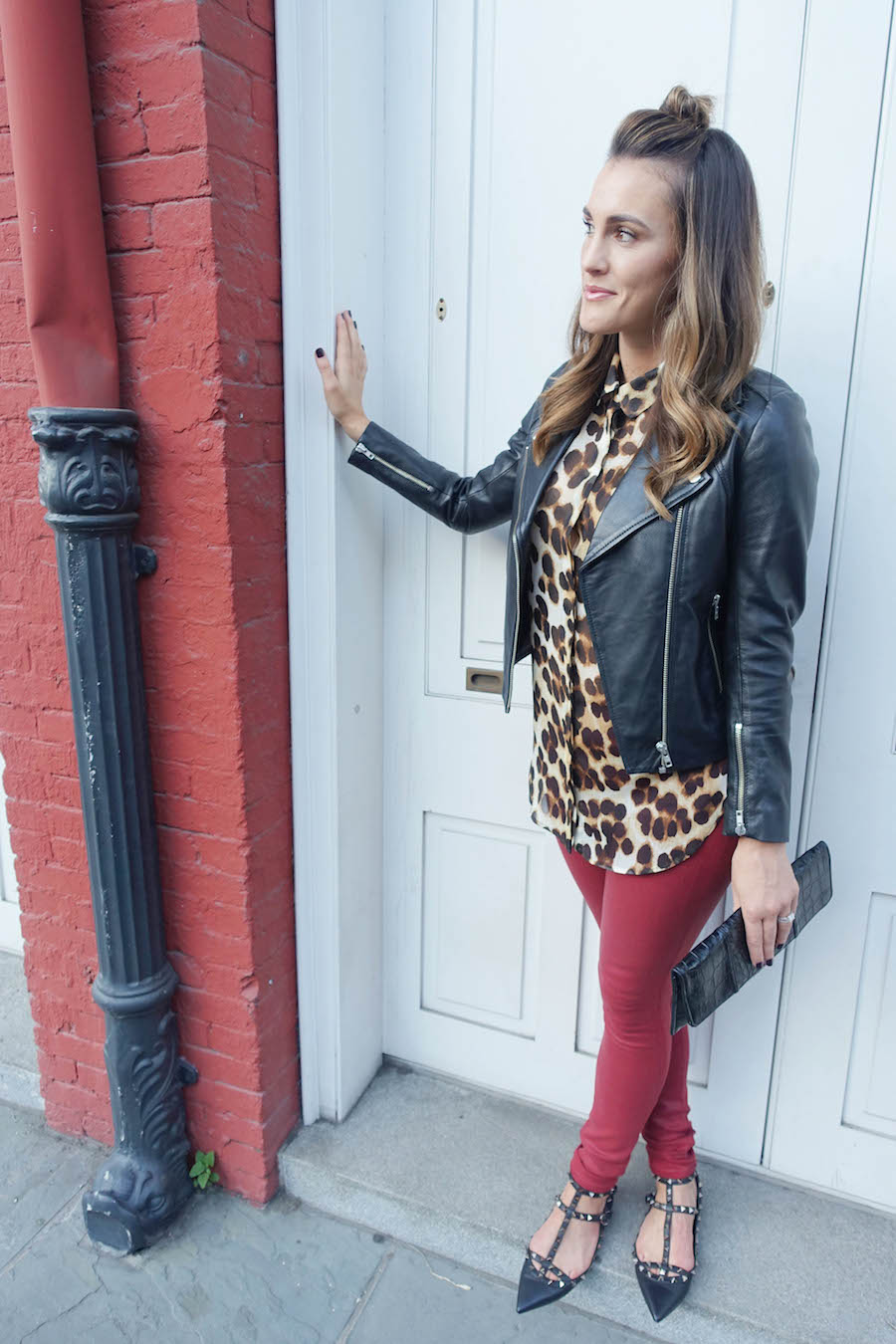 colored denim_leopard print